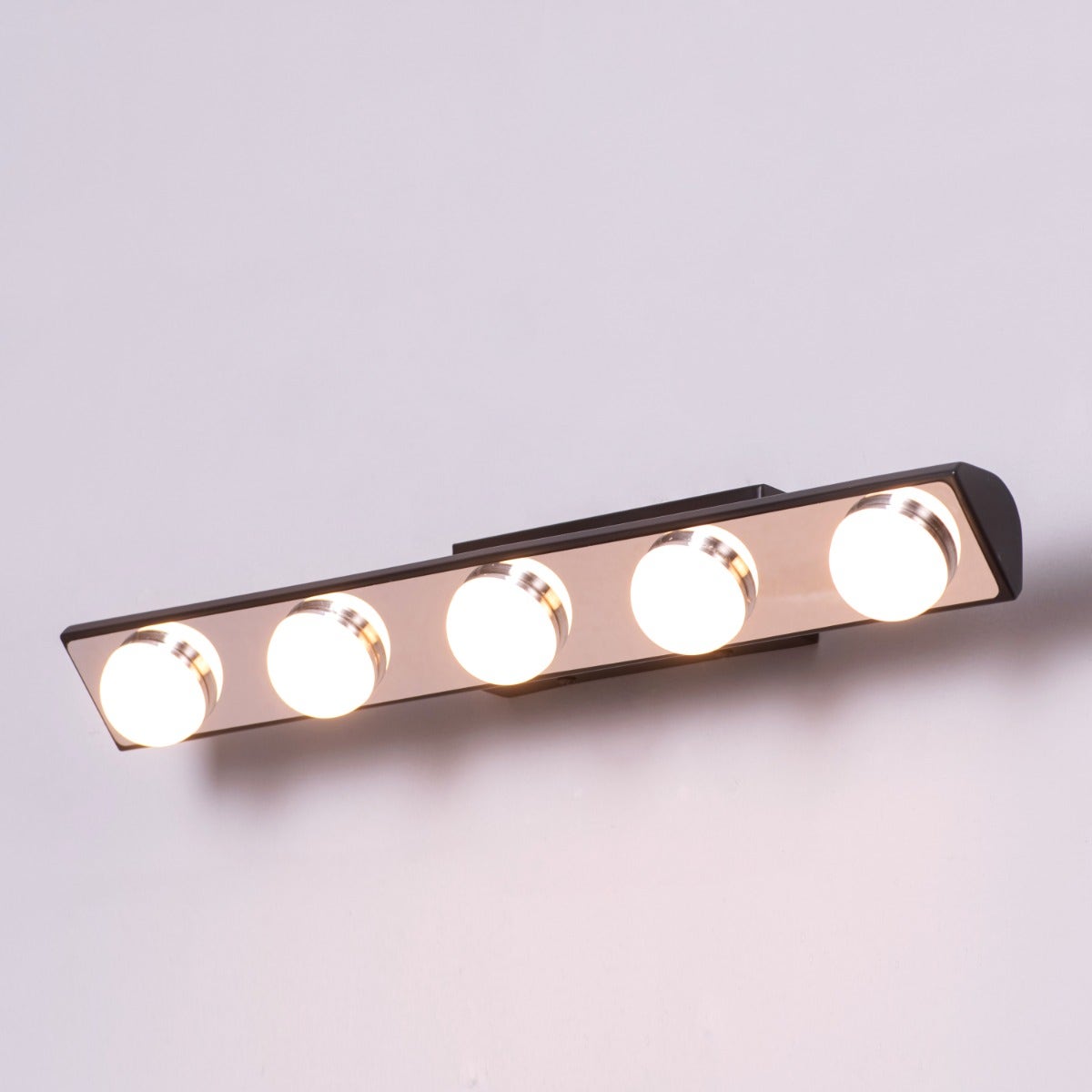 Stage Show (Small, White, Built-In LED) Vanity Light