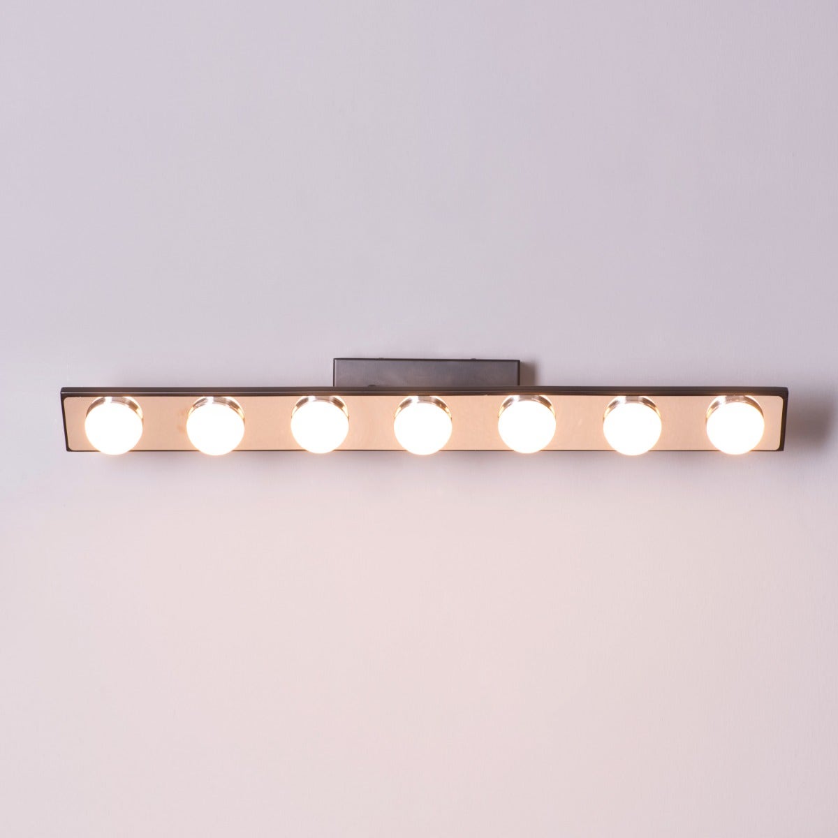 Stage Show (Large, White, Built-In LED) Vanity Light