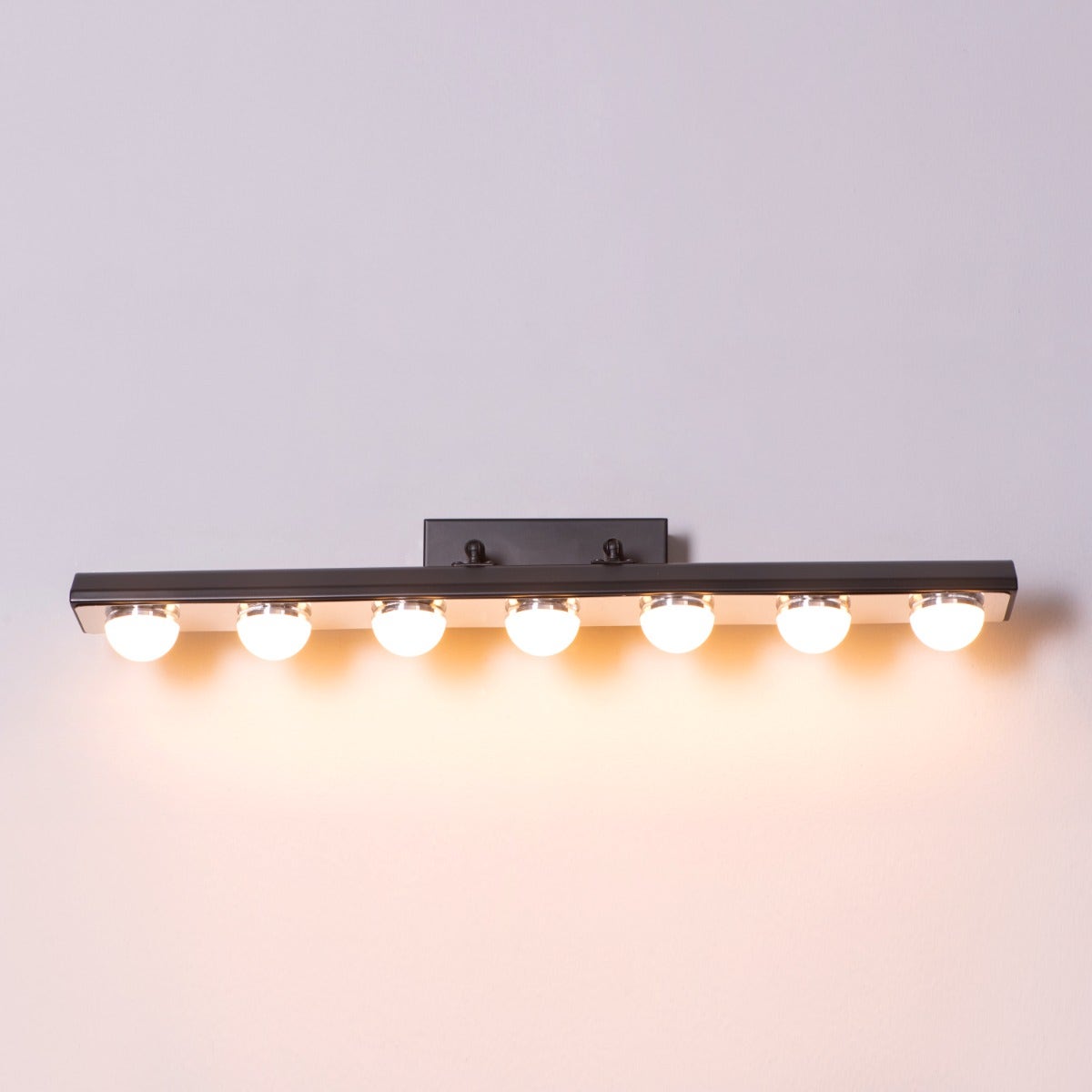 Stage Show (Large, White, Built-In LED) Vanity Light
