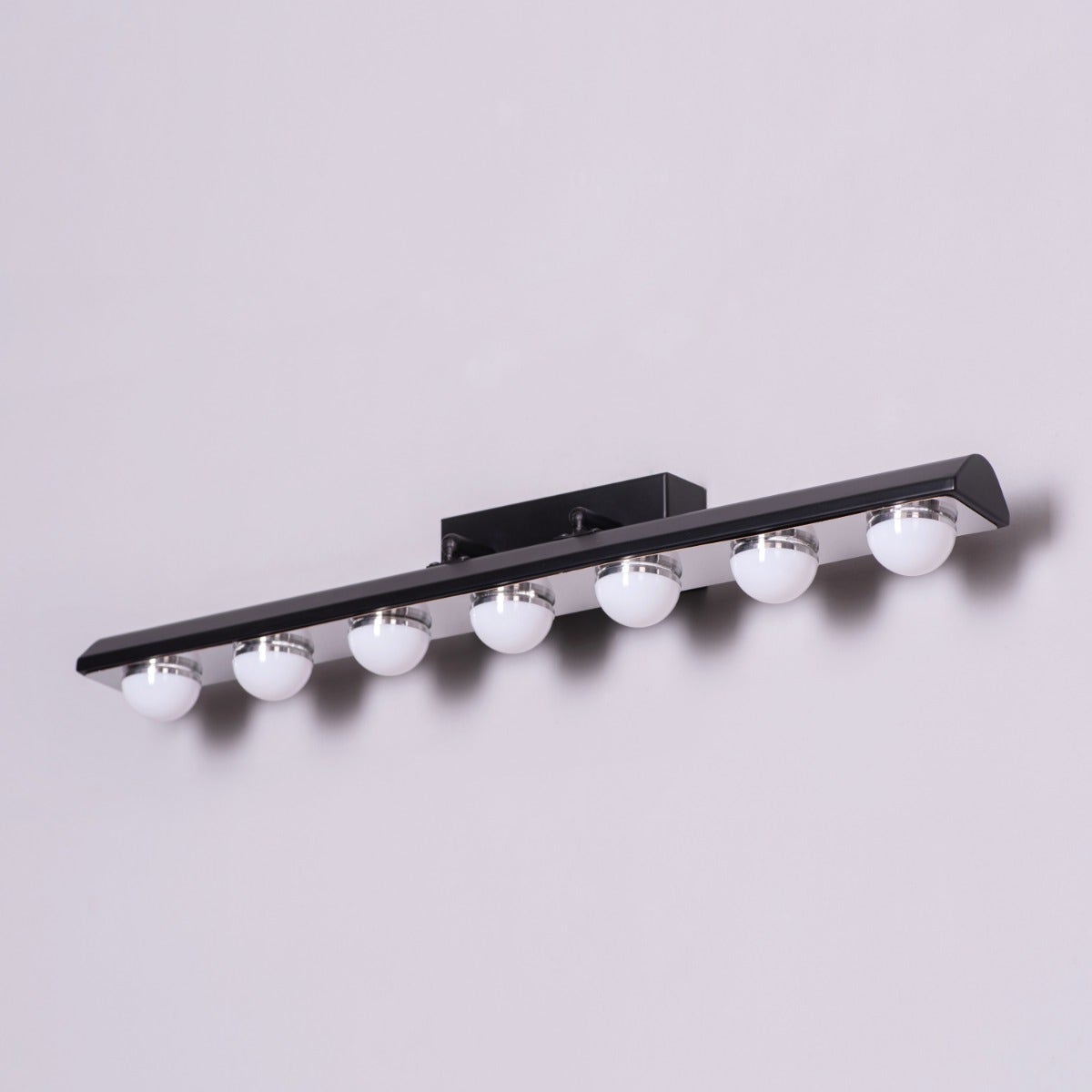 Stage Show (Large, White, Built-In LED) Vanity Light