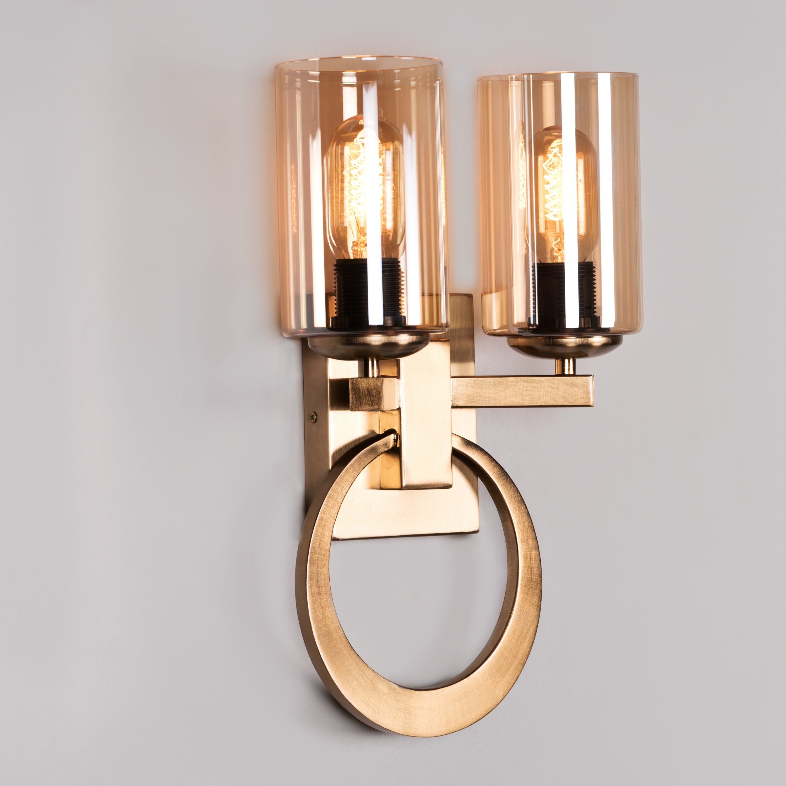 Game Over (Gold, Amber) Signature Glass Wall Light