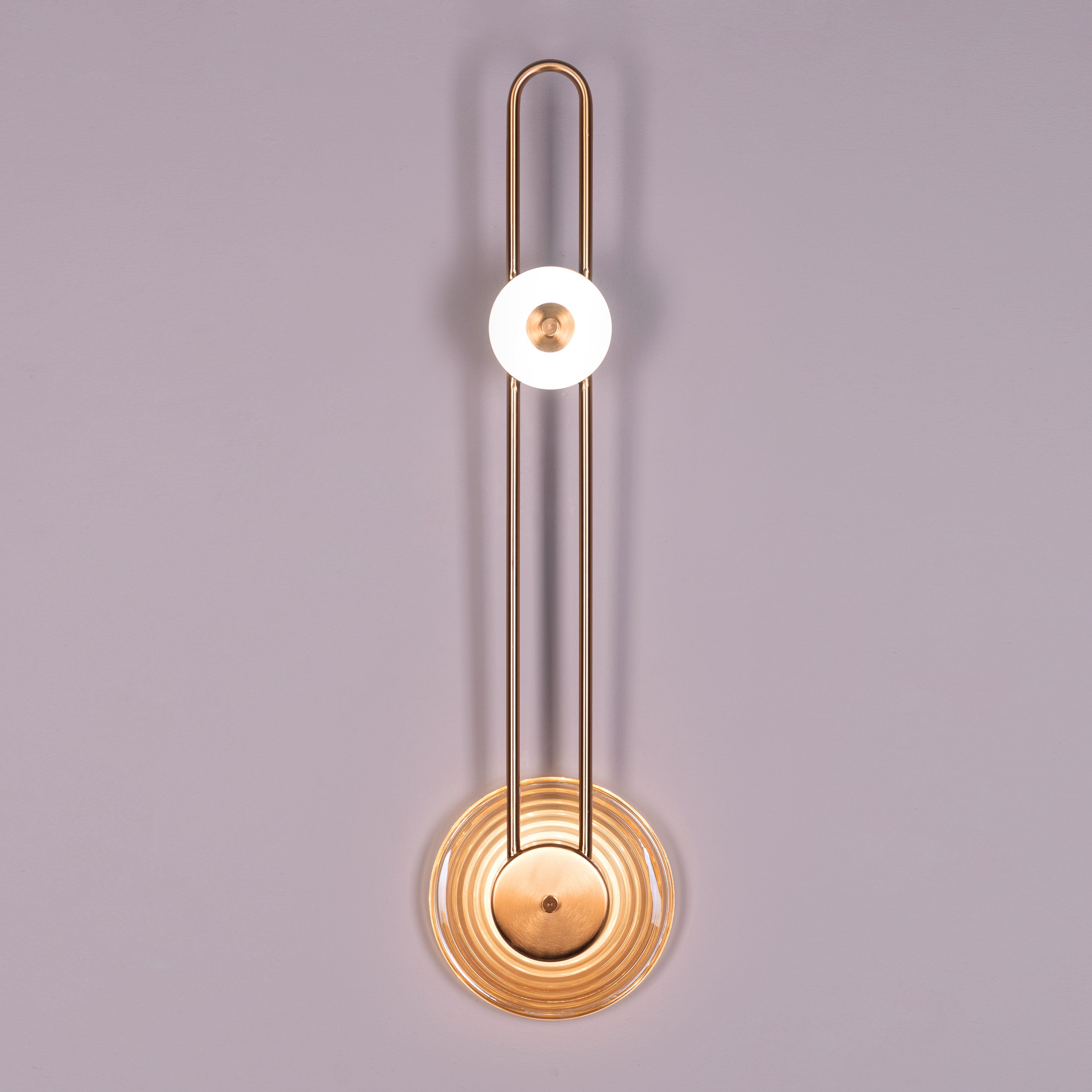 Sunkissed (Gold, Amber, 3 Color LED) Wall Light