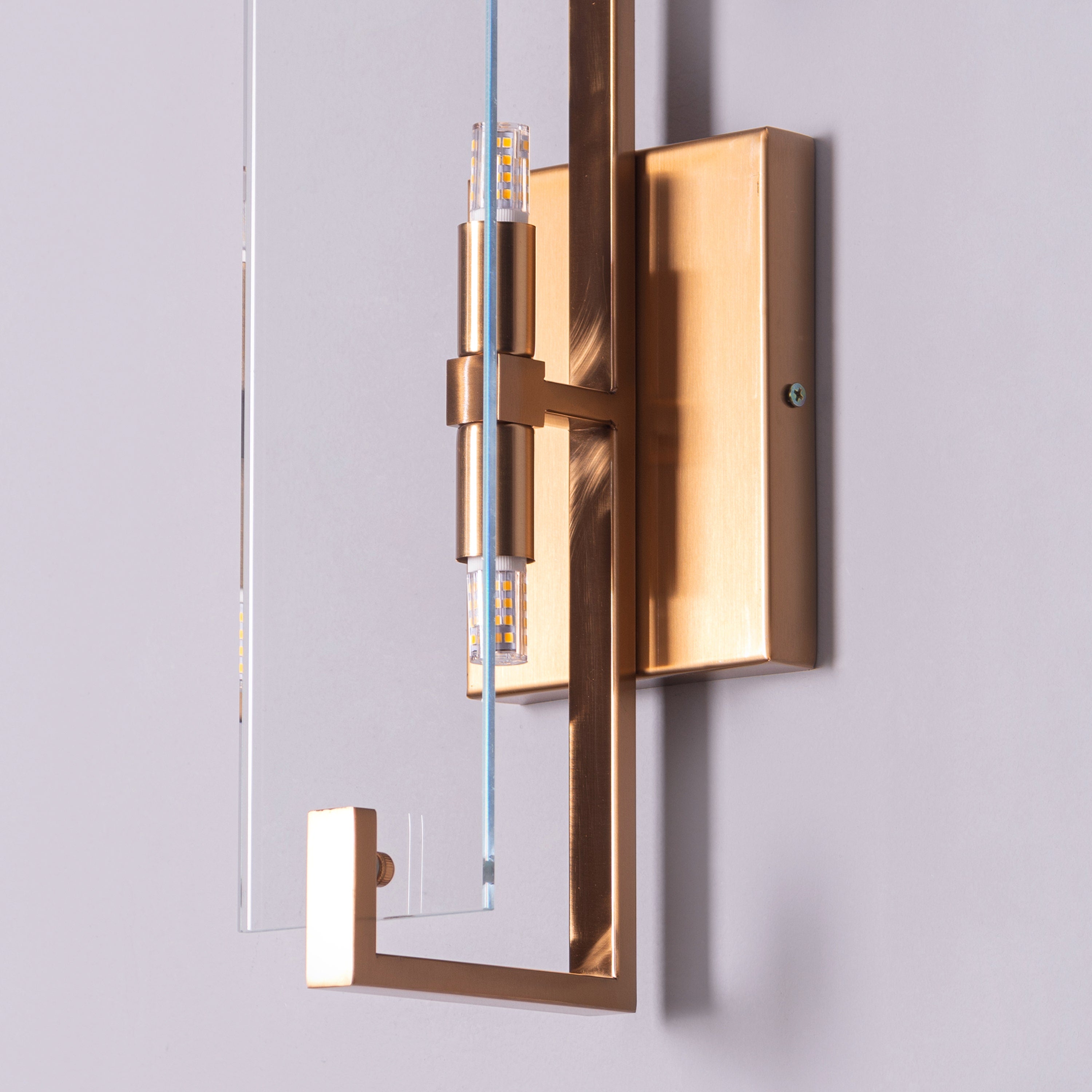 Another Sunset (Gold) Glass Wall Light