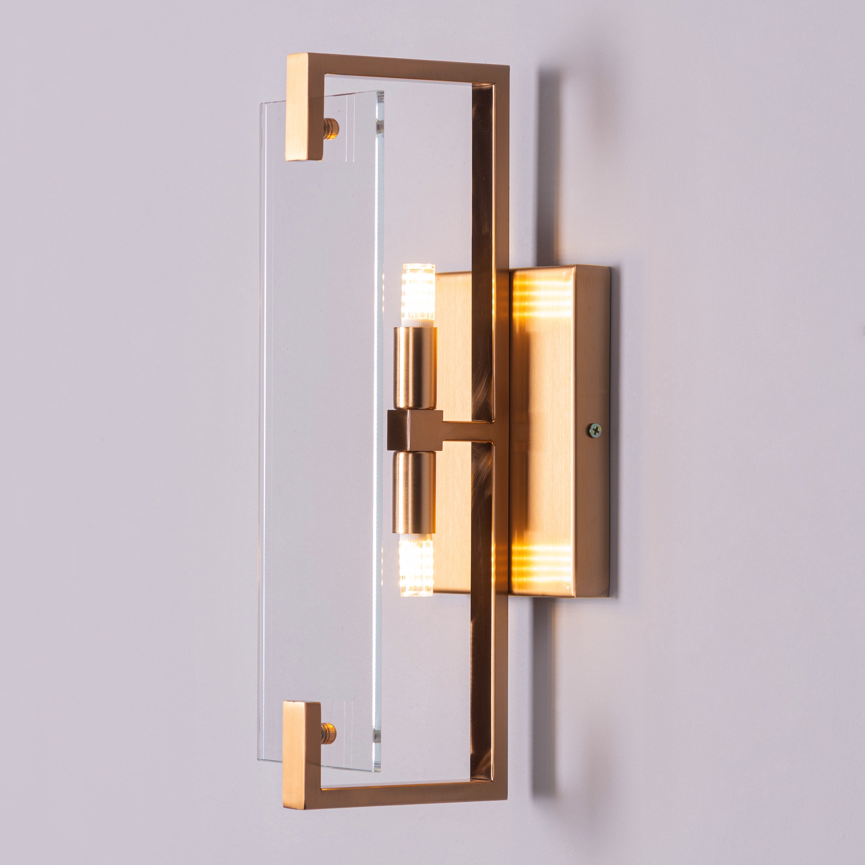 Another Sunset (Gold) Glass Wall Light