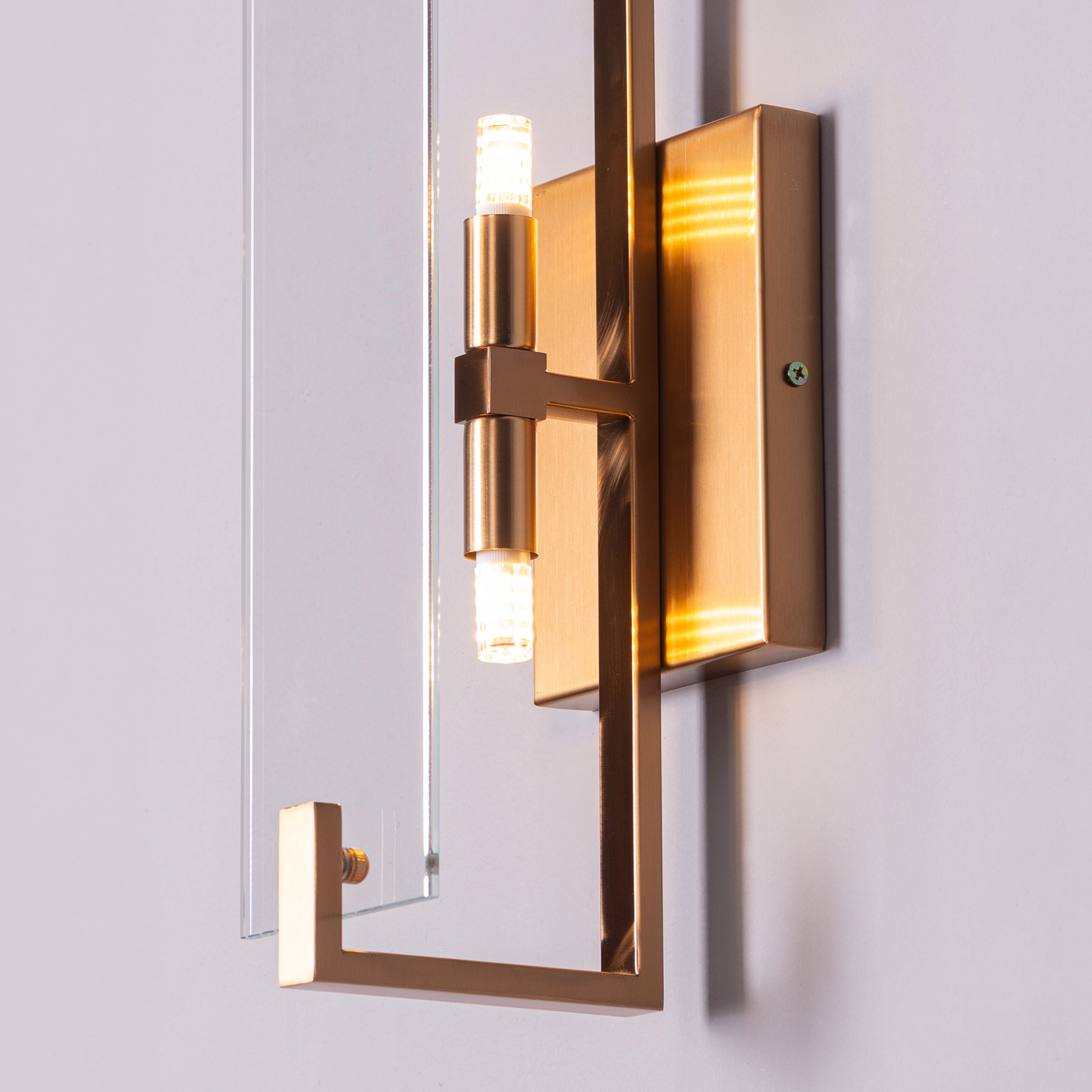 Another Sunset (Gold) Glass Wall Light