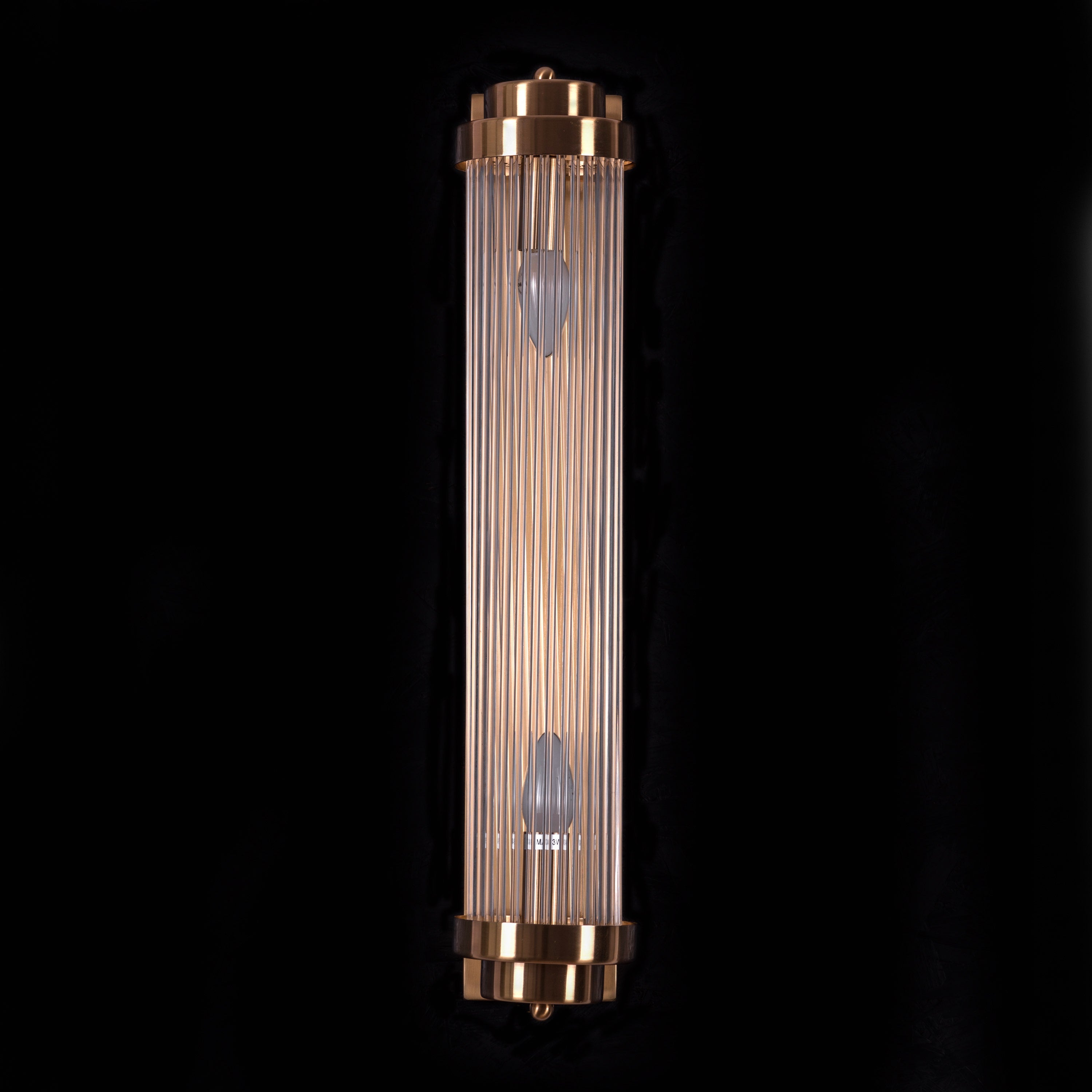 Dream On (Gold) Glass Tube Wall Light