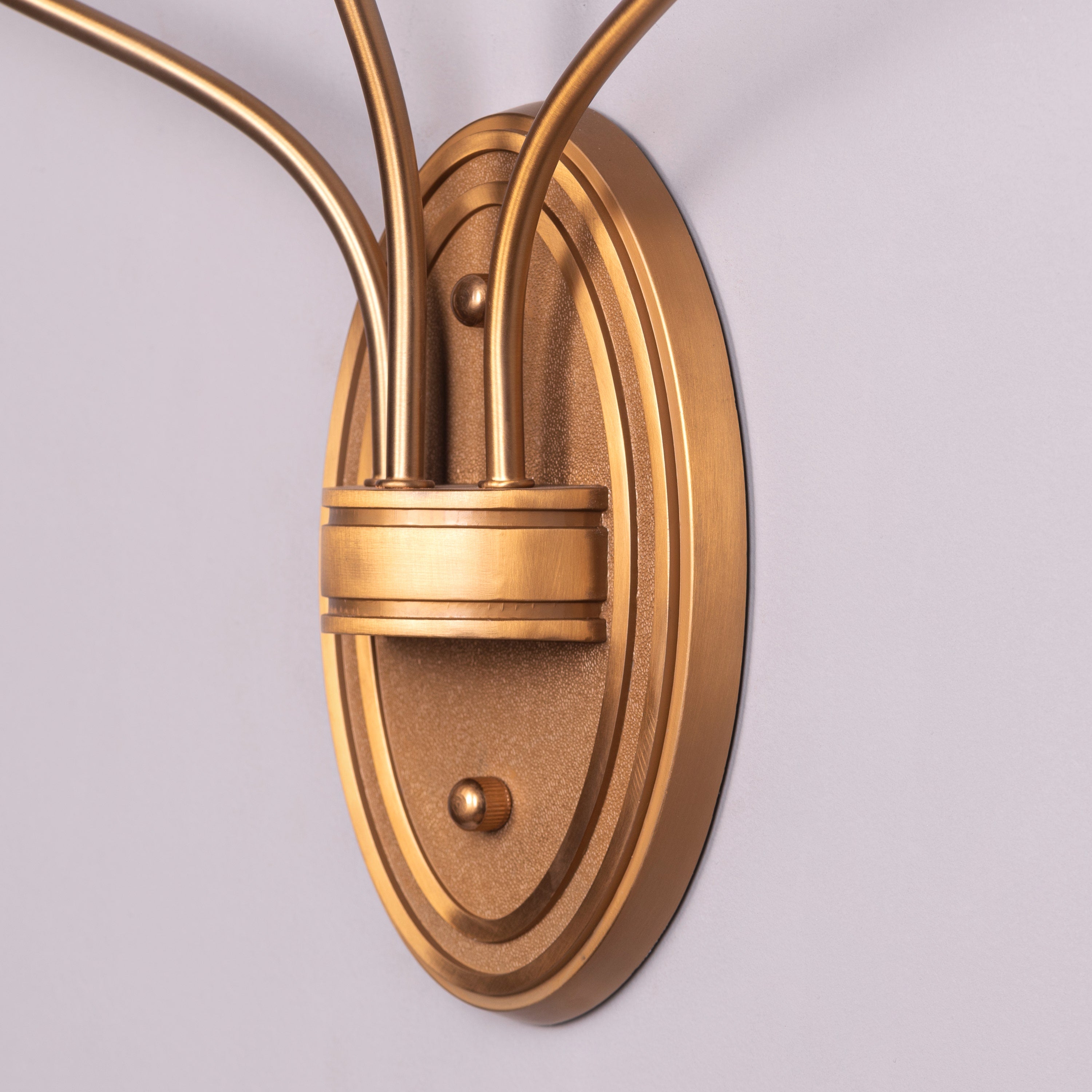 See The Unseen (Gold) Fabric Wall Light