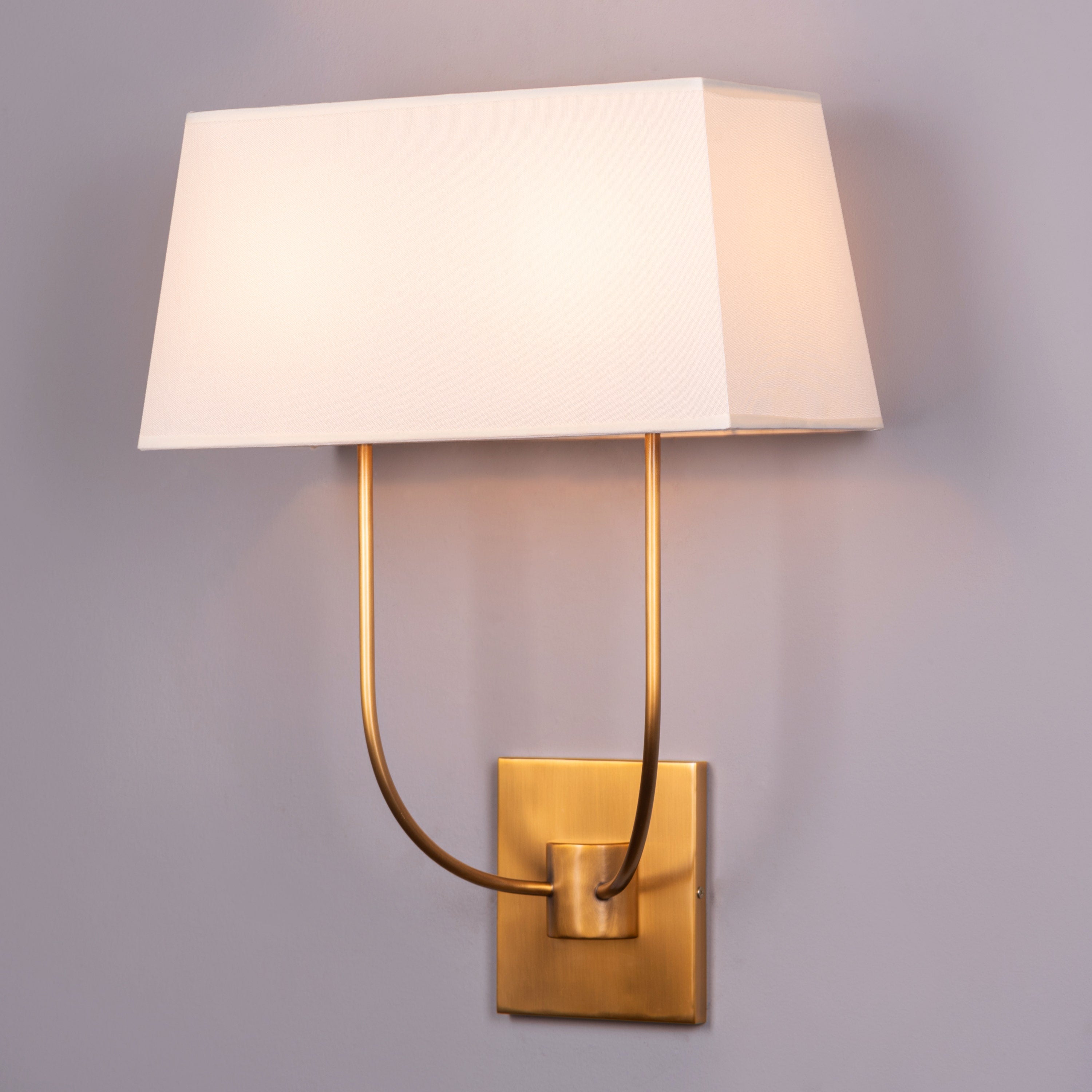 Let It Be (Gold, Off White) Wall Light
