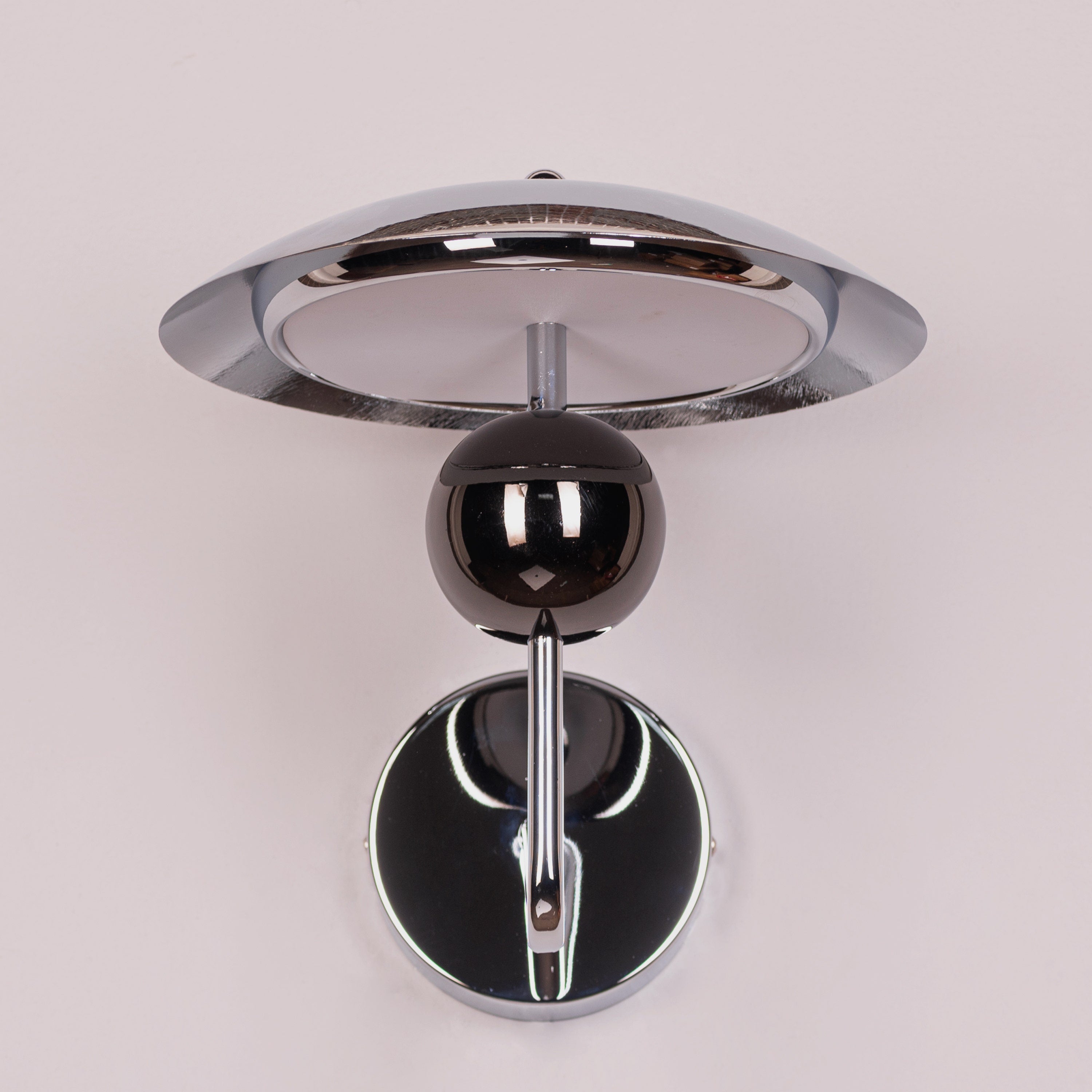 Balmoral Affair (Black, 3 Color Built-In LED) Glass Wall Light