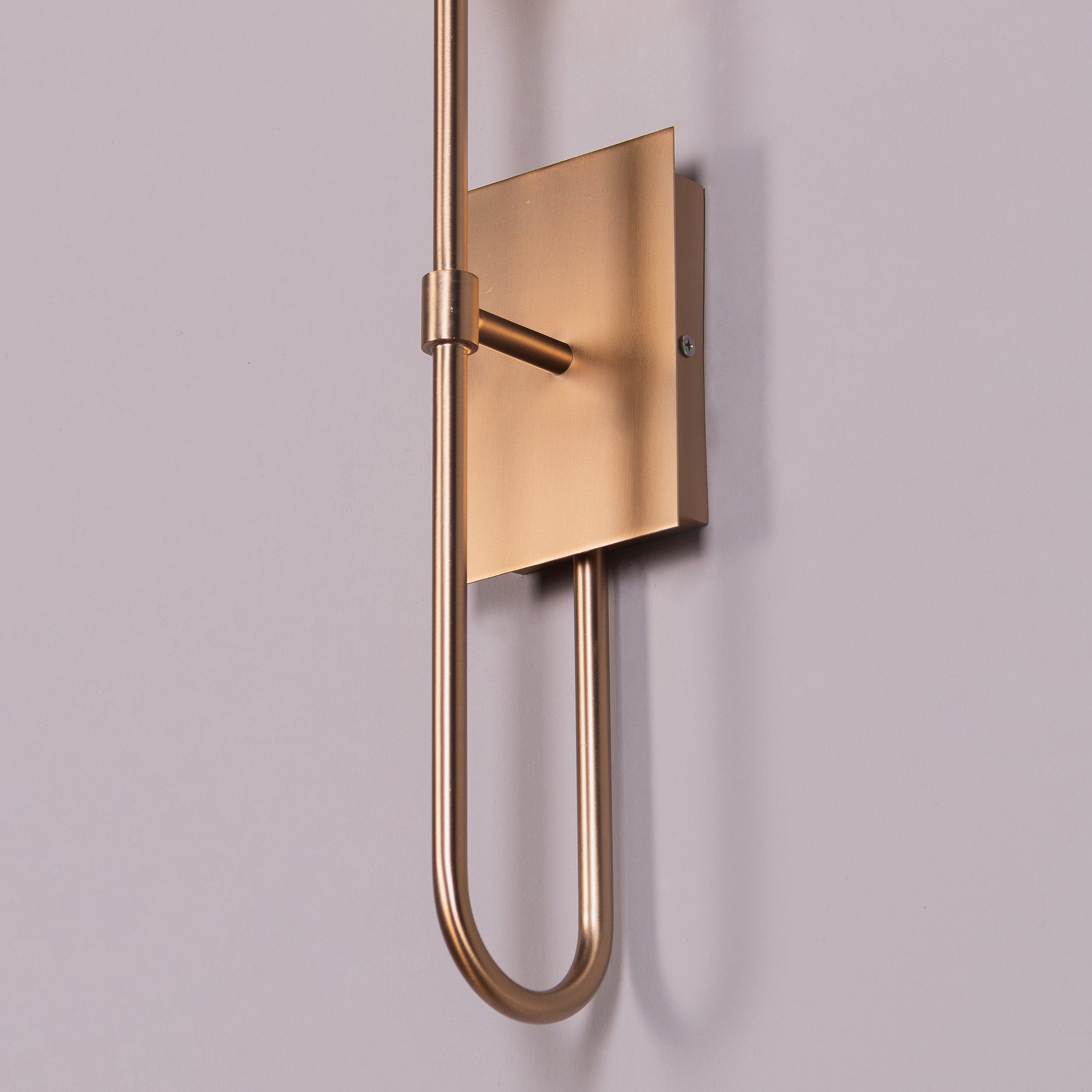 Opaline Crest (Gold, White) Frosted Glass Wall Light