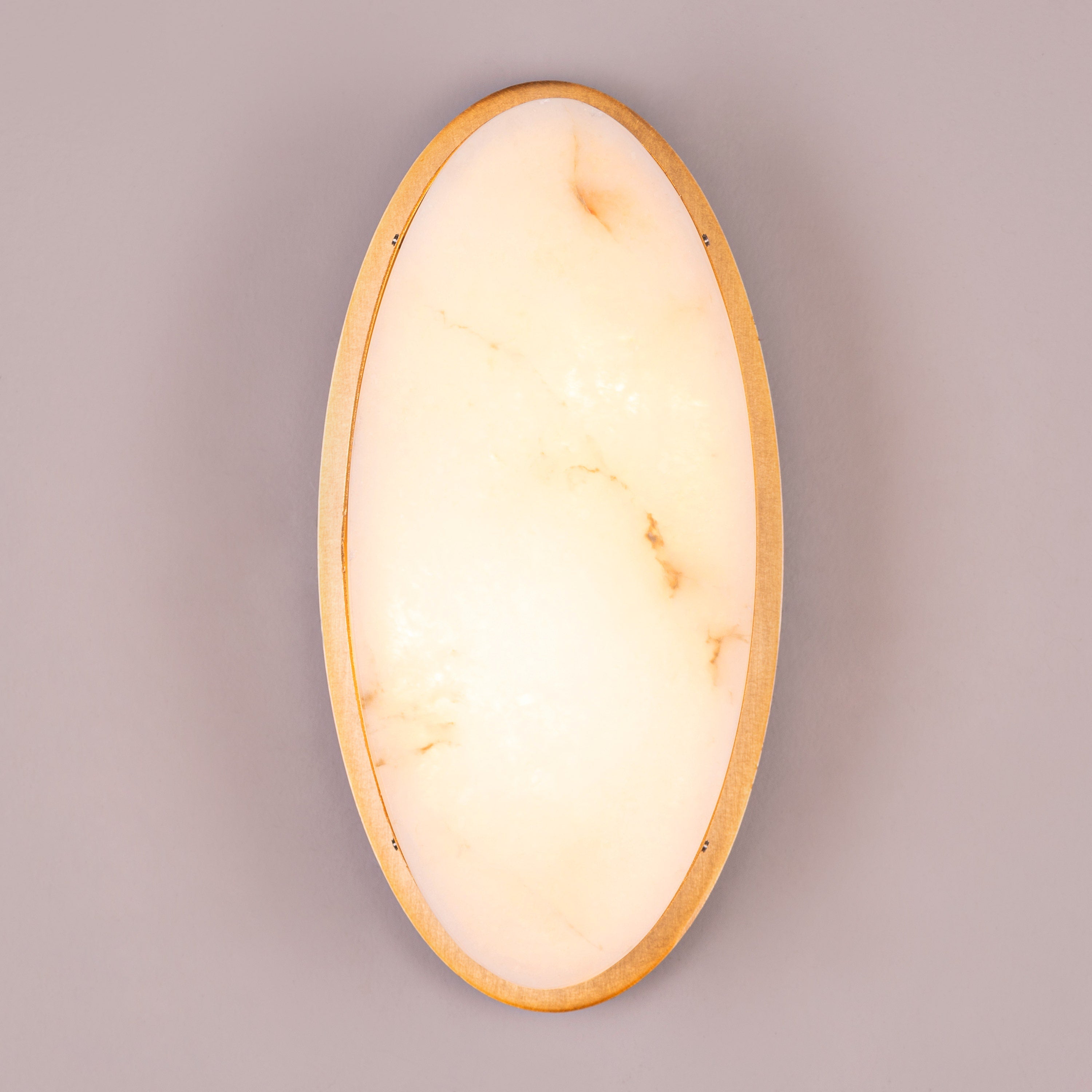 Keep Looking (Gold) Alabaster Wall Light