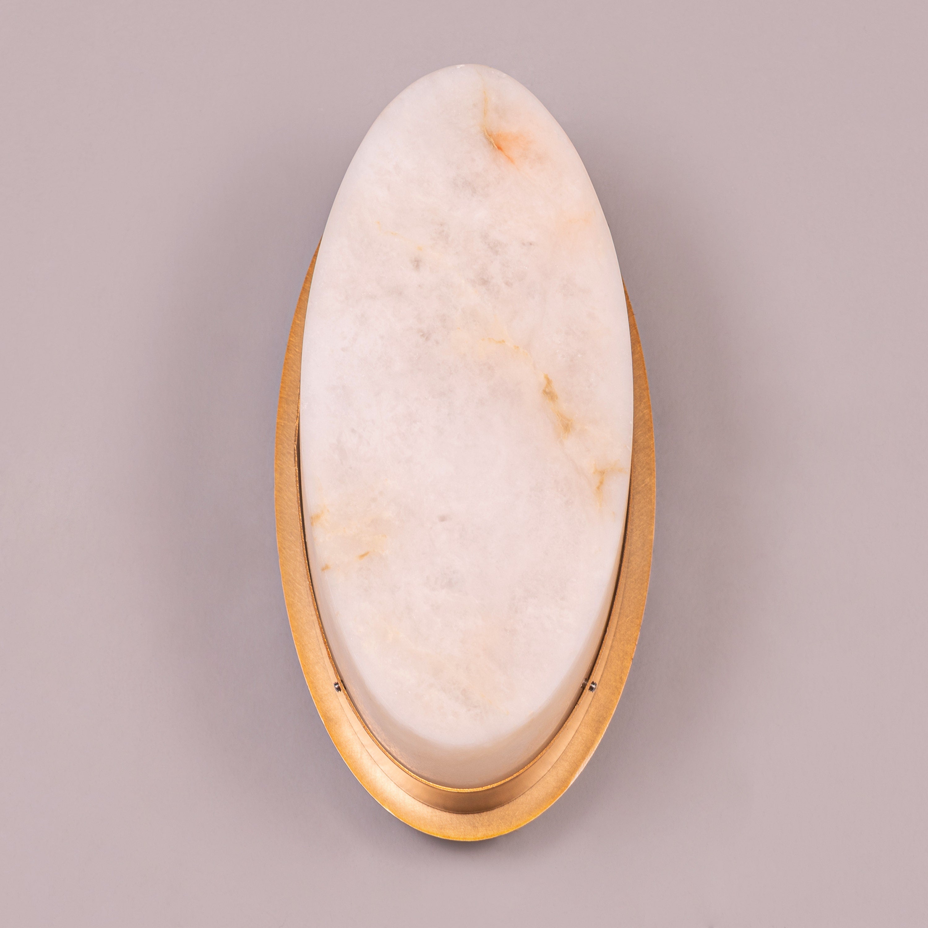 Keep Looking (Gold) Alabaster Wall Light