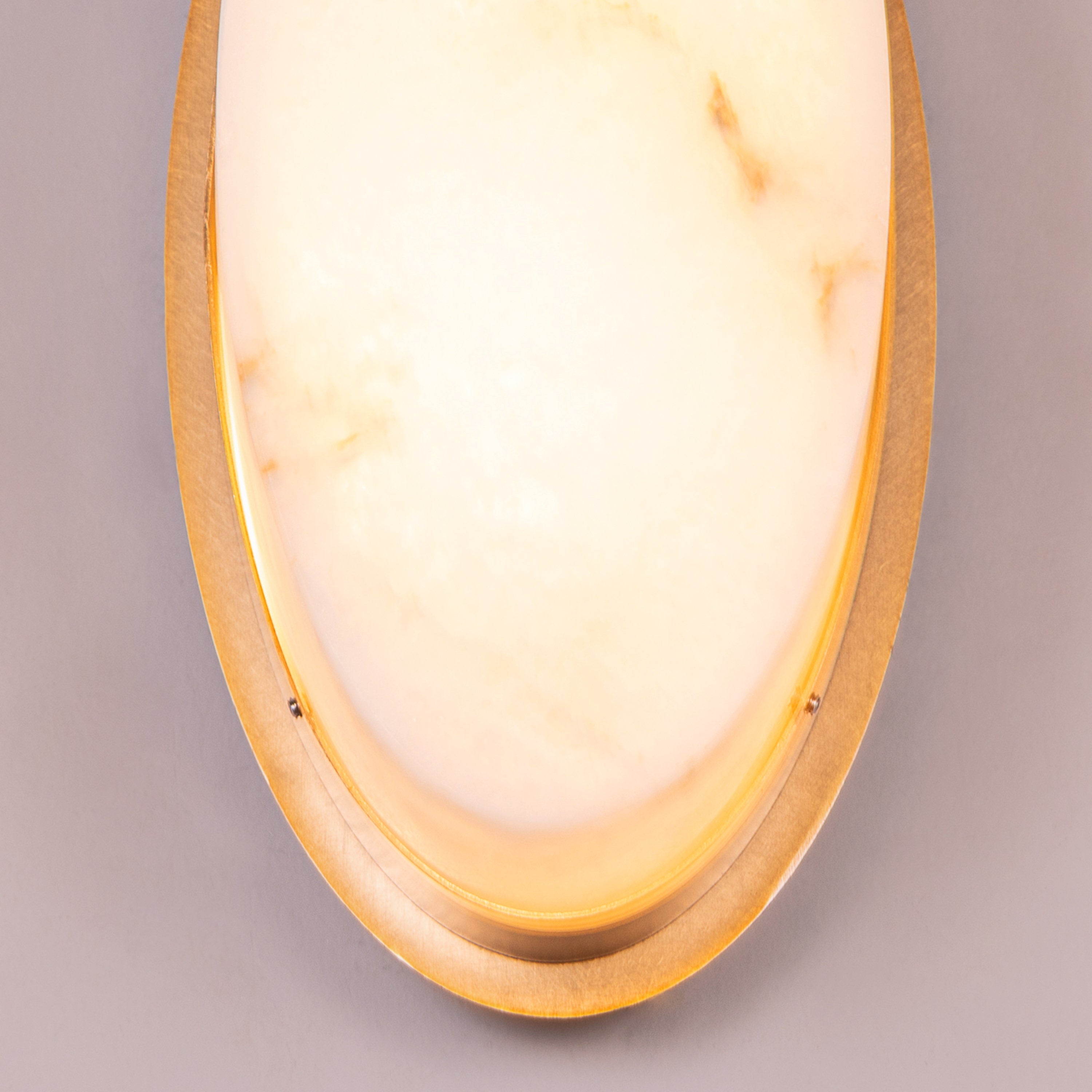 Keep Looking (Gold) Alabaster Wall Light