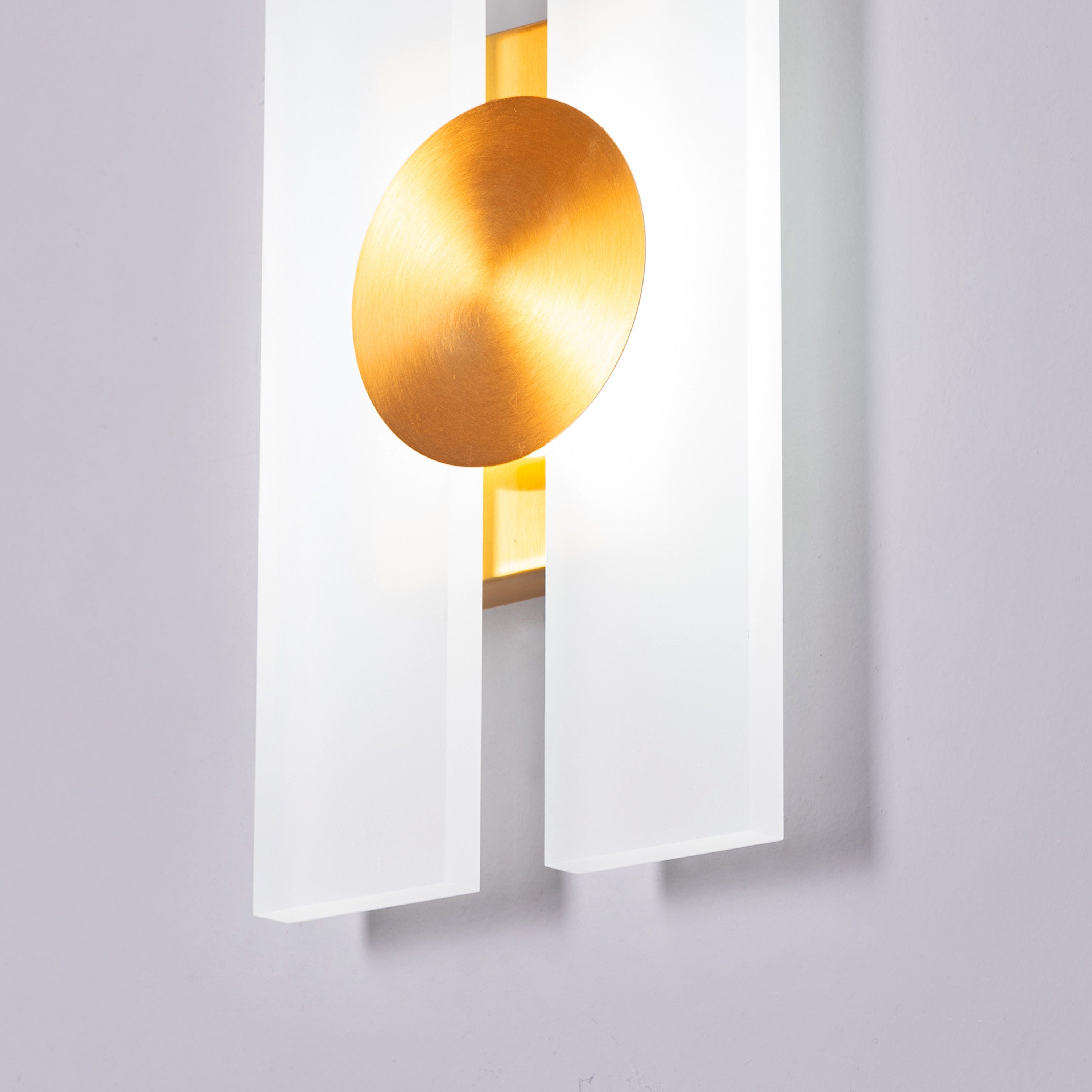 Gold Spot (Gold, Built-in LED) Wall Light