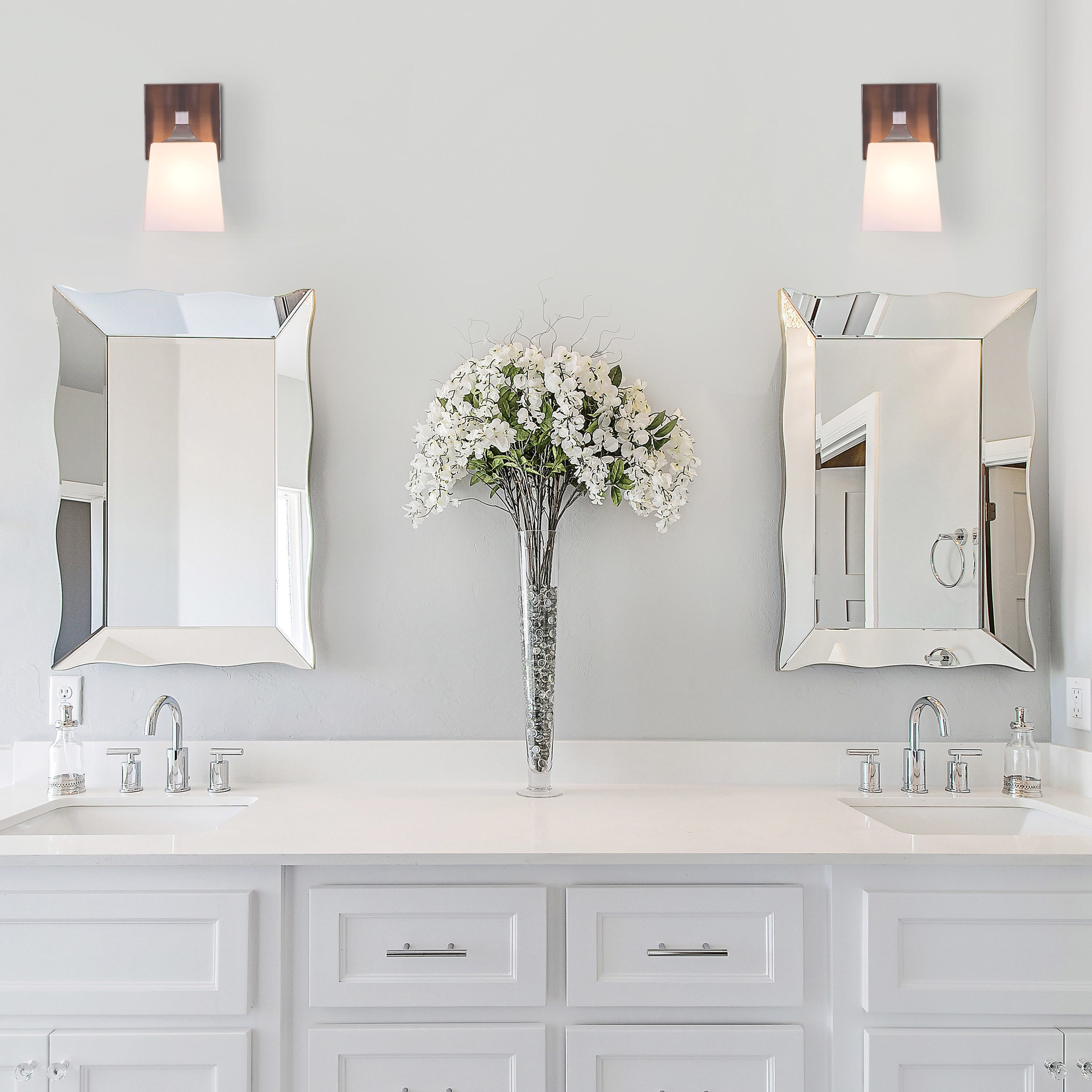 Wing It (Chrome) Vanity Wall Light