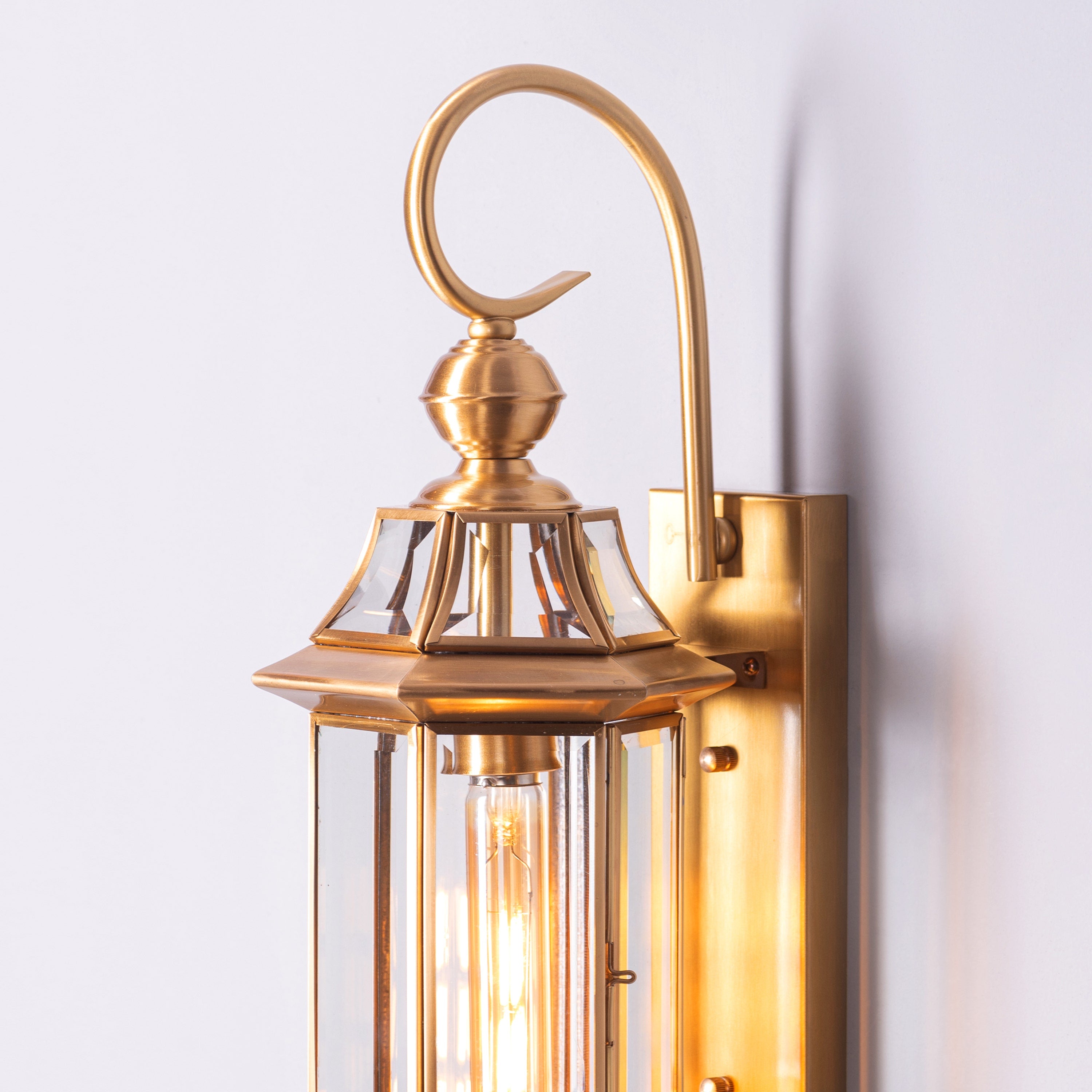 Flame To A Moth (Copper) Indoor Shade Area Wall Light