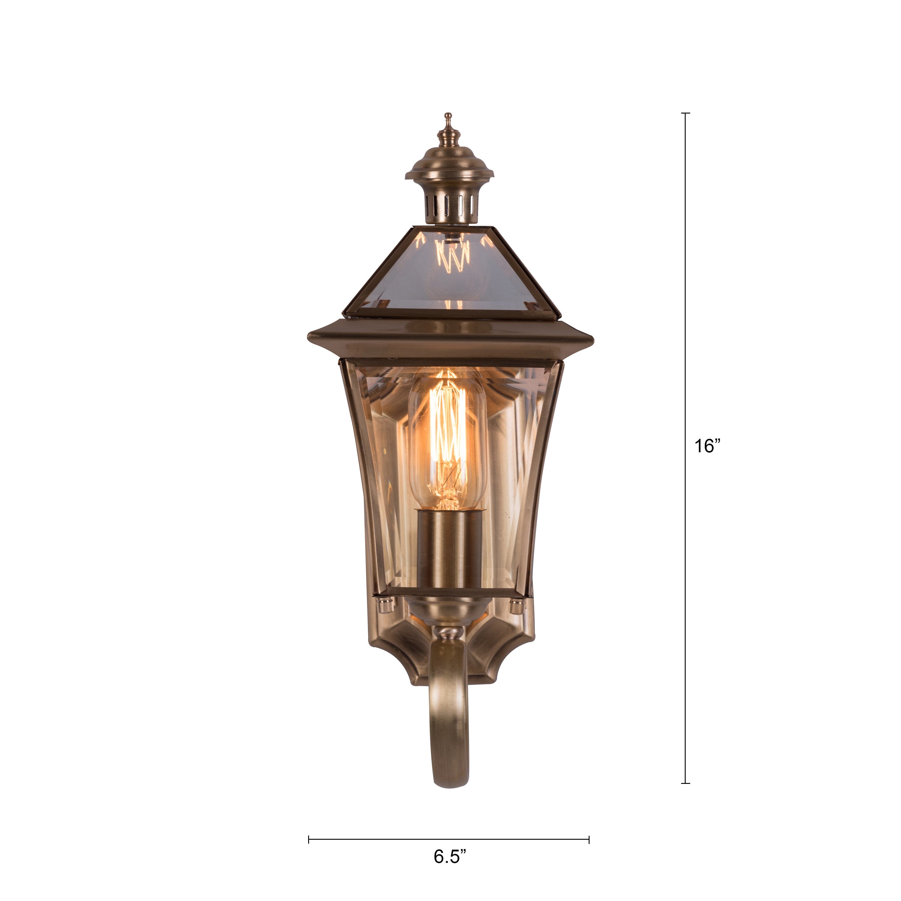 Moth To A Flame (Copper) Indoor Shade Area Wall Light