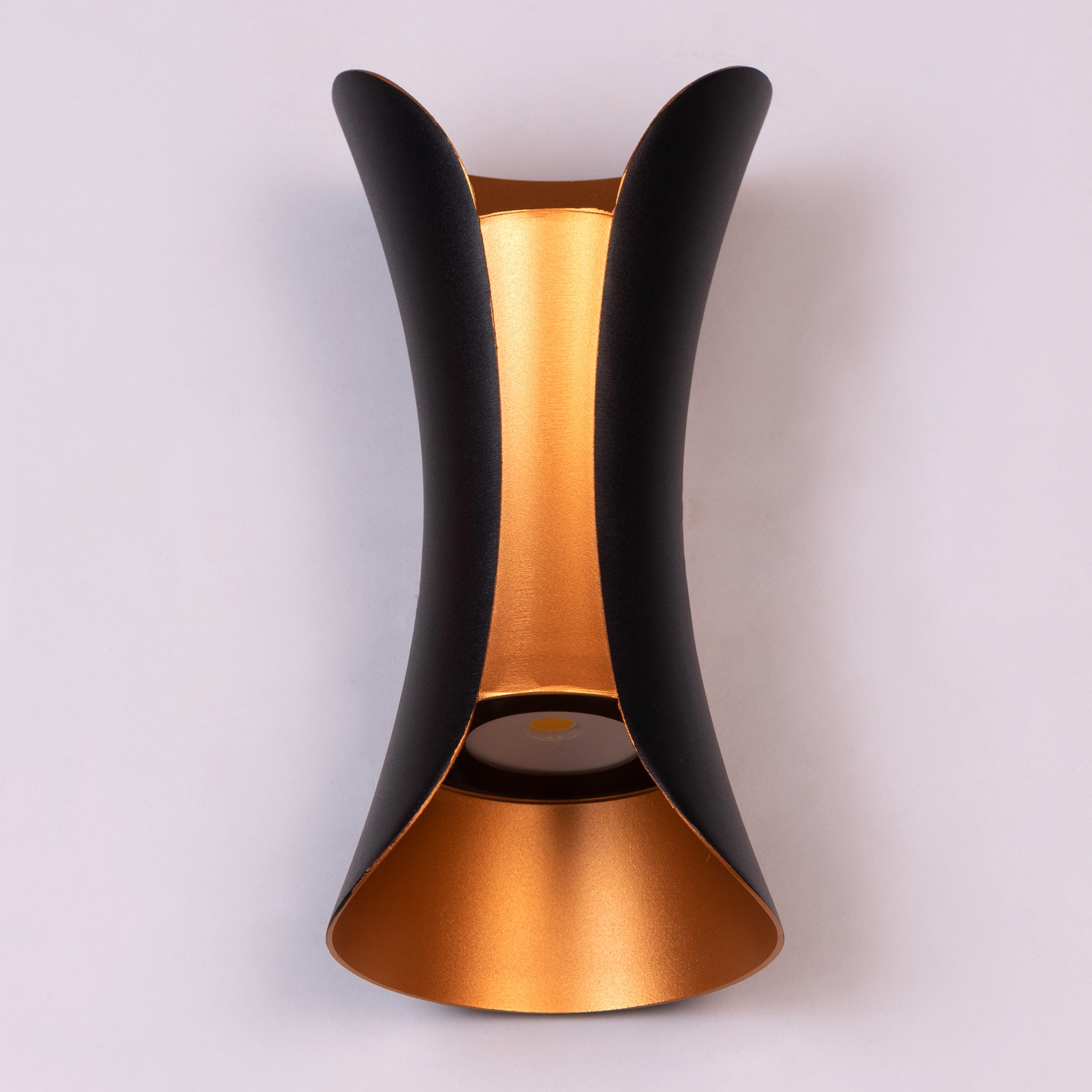 Amalfi (Black, Built-in LED) Indoor/Outdoor Wall Light (IP65 Rated)