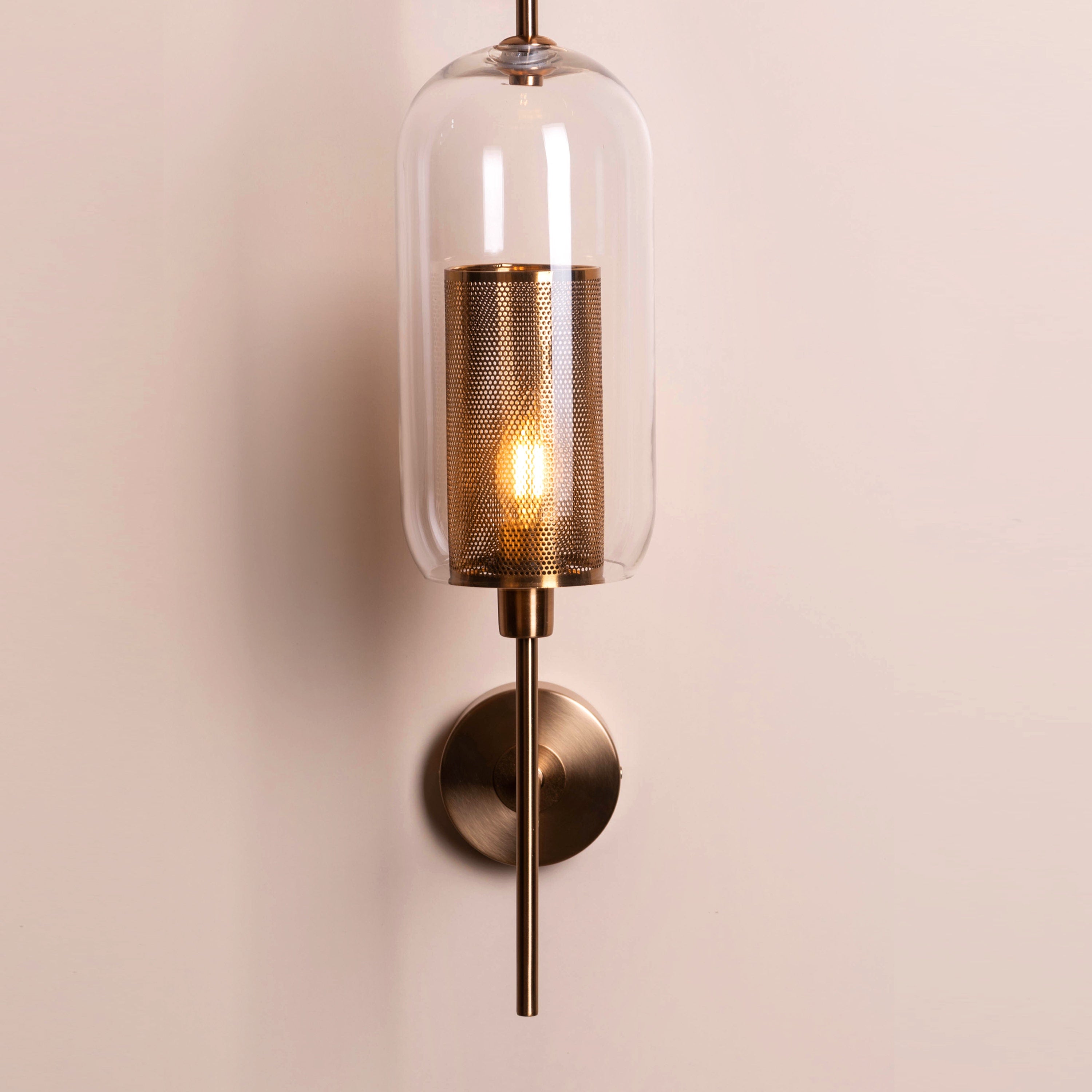 Good To Glow (Gold) Double Wall Light