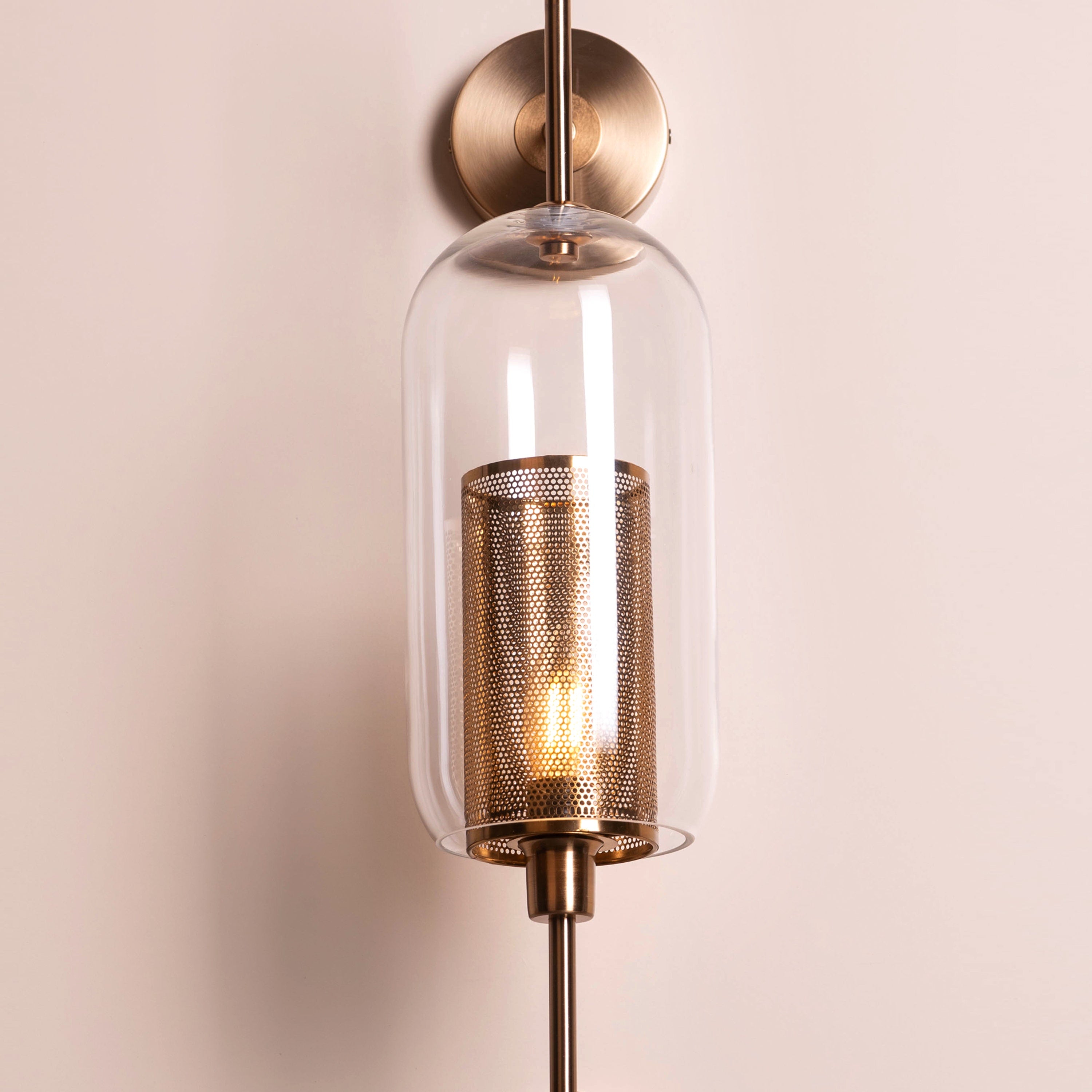 Good To Glow (Gold) Double Wall Light