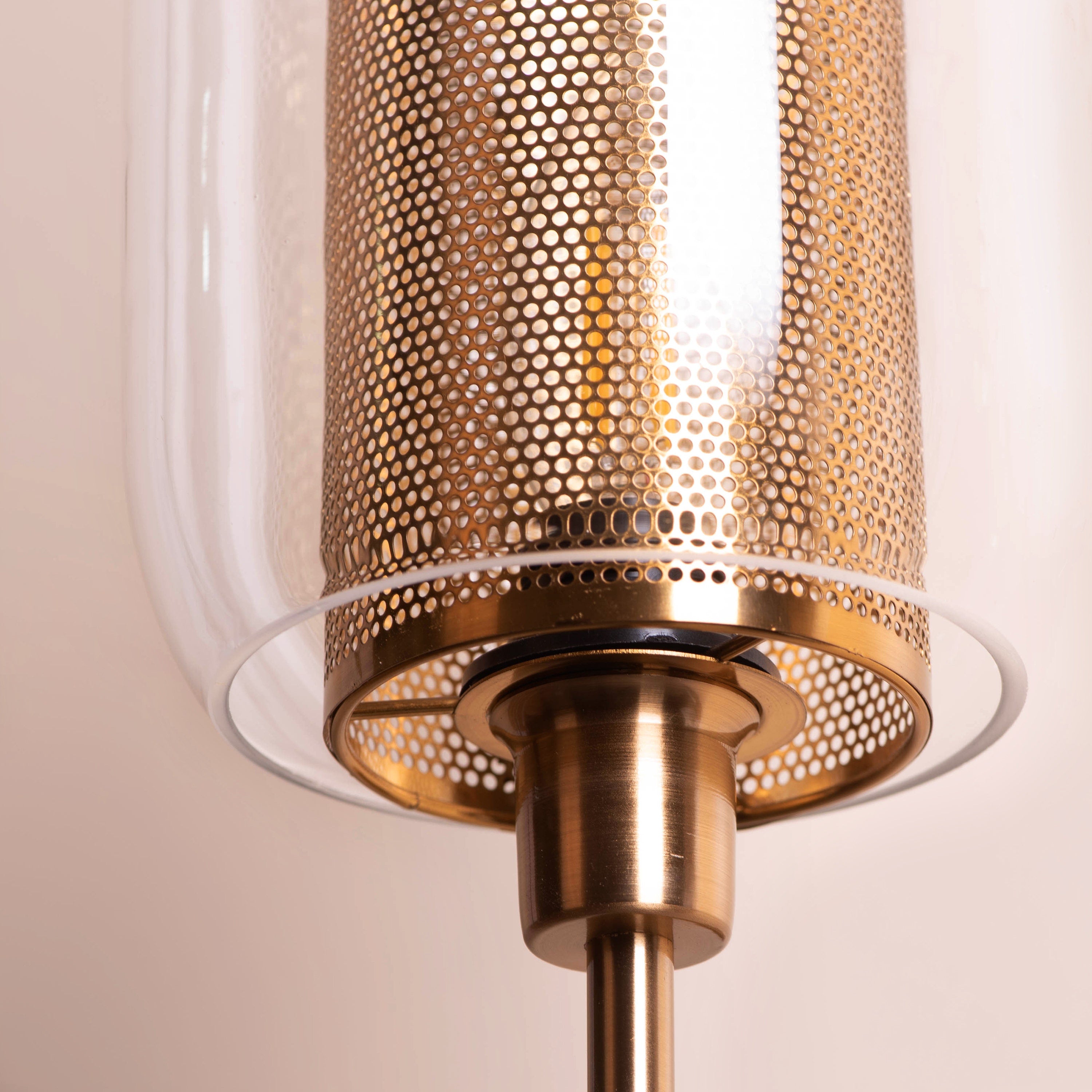 Good To Glow (Gold) Double Wall Light