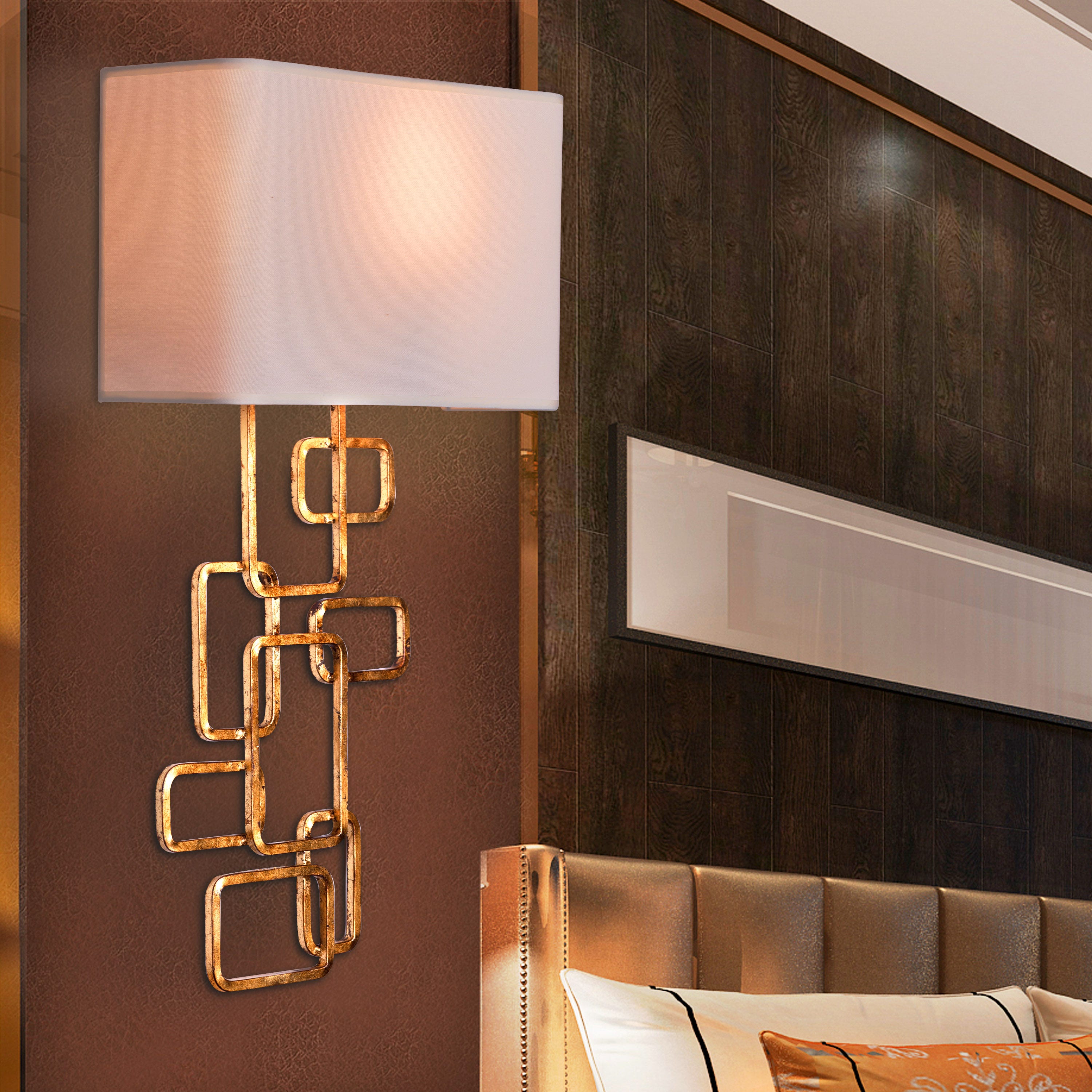 Sundowner (Gold, Foil Finish) Wall Light