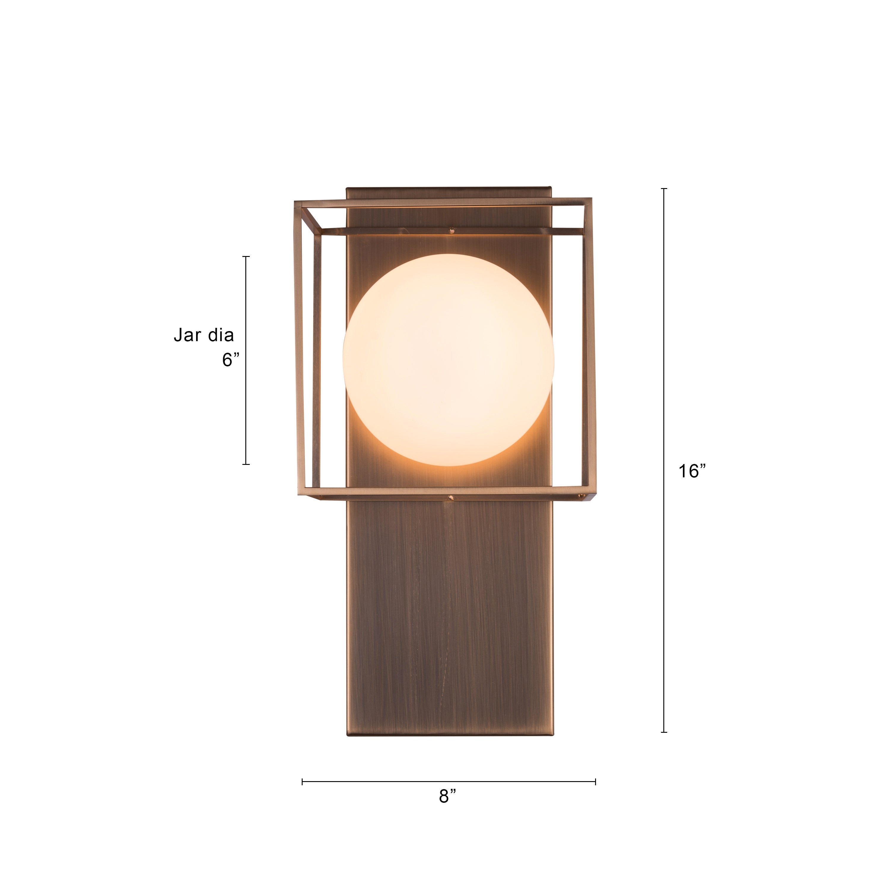 Sunny Days (Gold) Wall Light