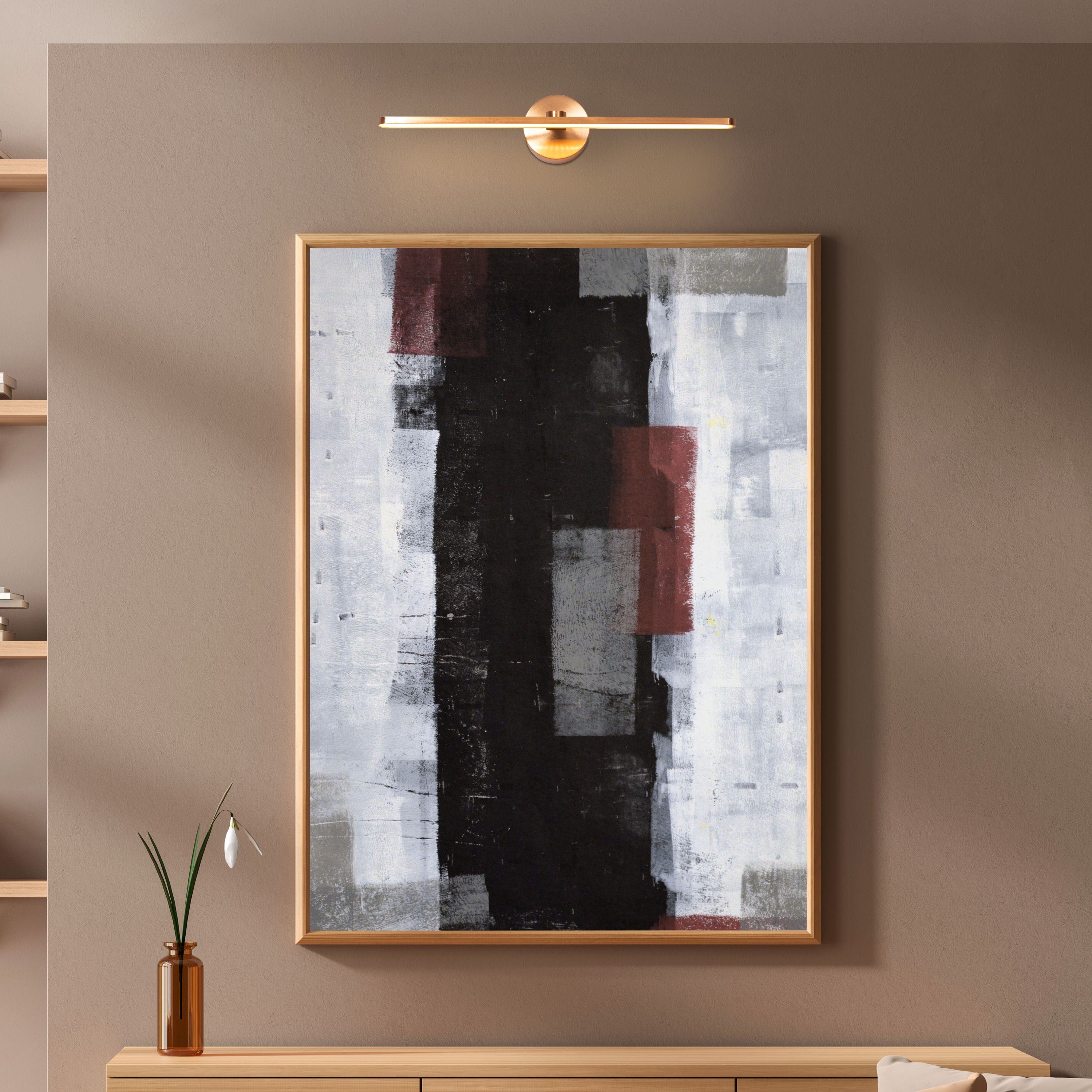 It's A Must (Large, Gold, Built-In LED) Picture Light