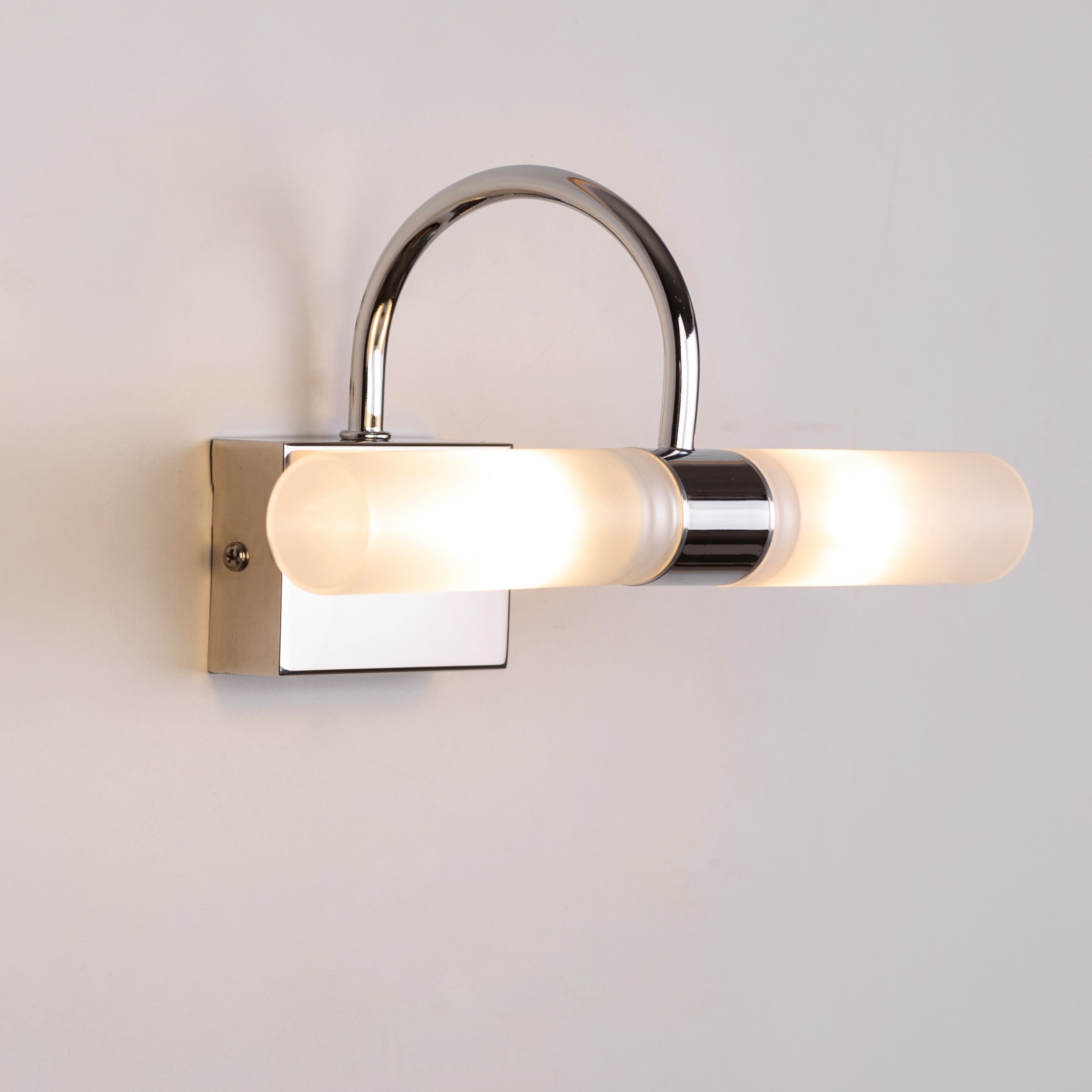 Please & Thanks (Chrome) Vanity Light