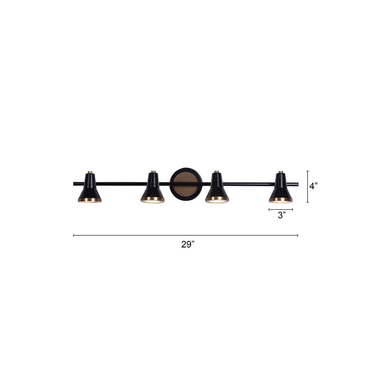 Beautiful Lives (Large, Black, Built-In LED) Picture Light