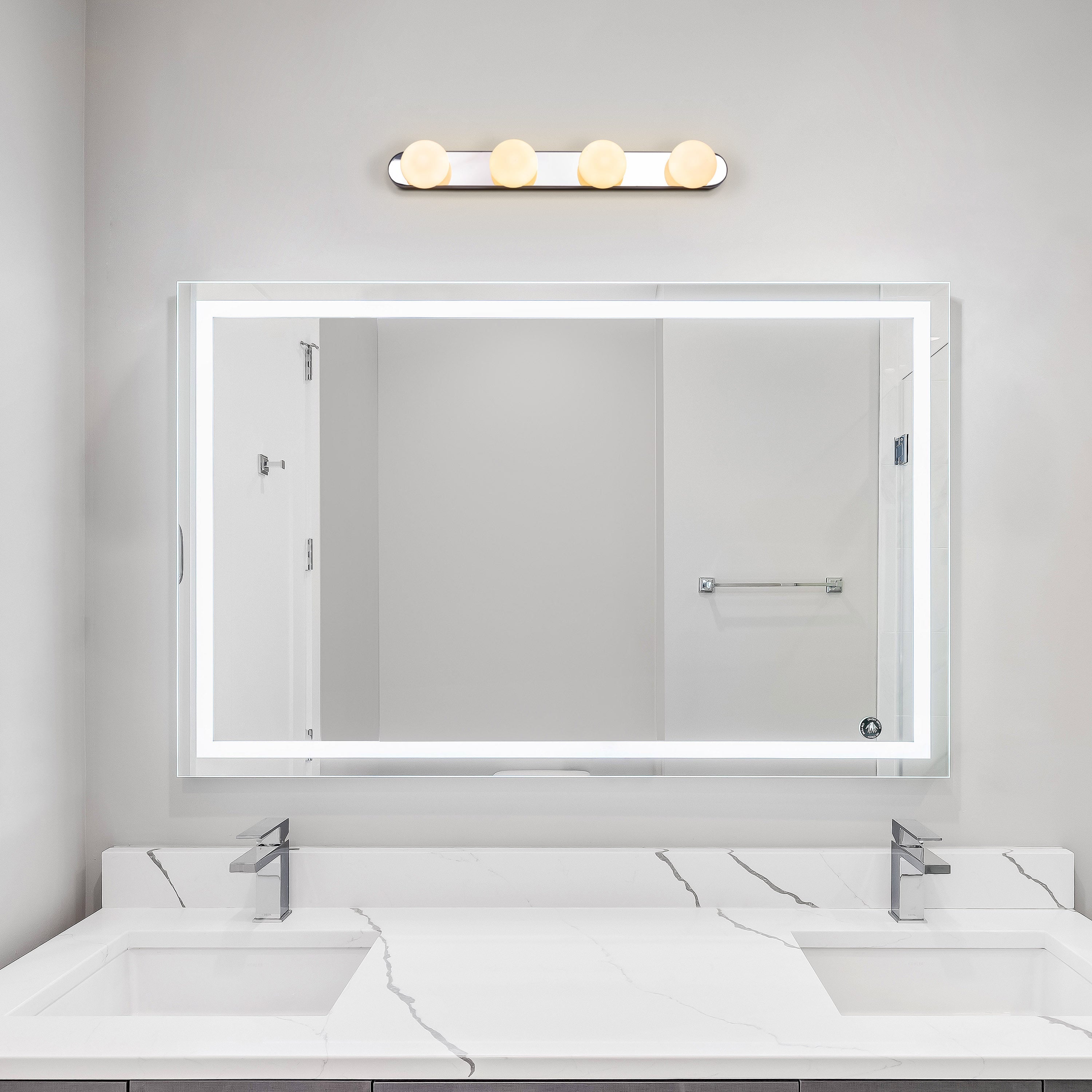 Attitude (Chrome) Stainless Steel Vanity Light