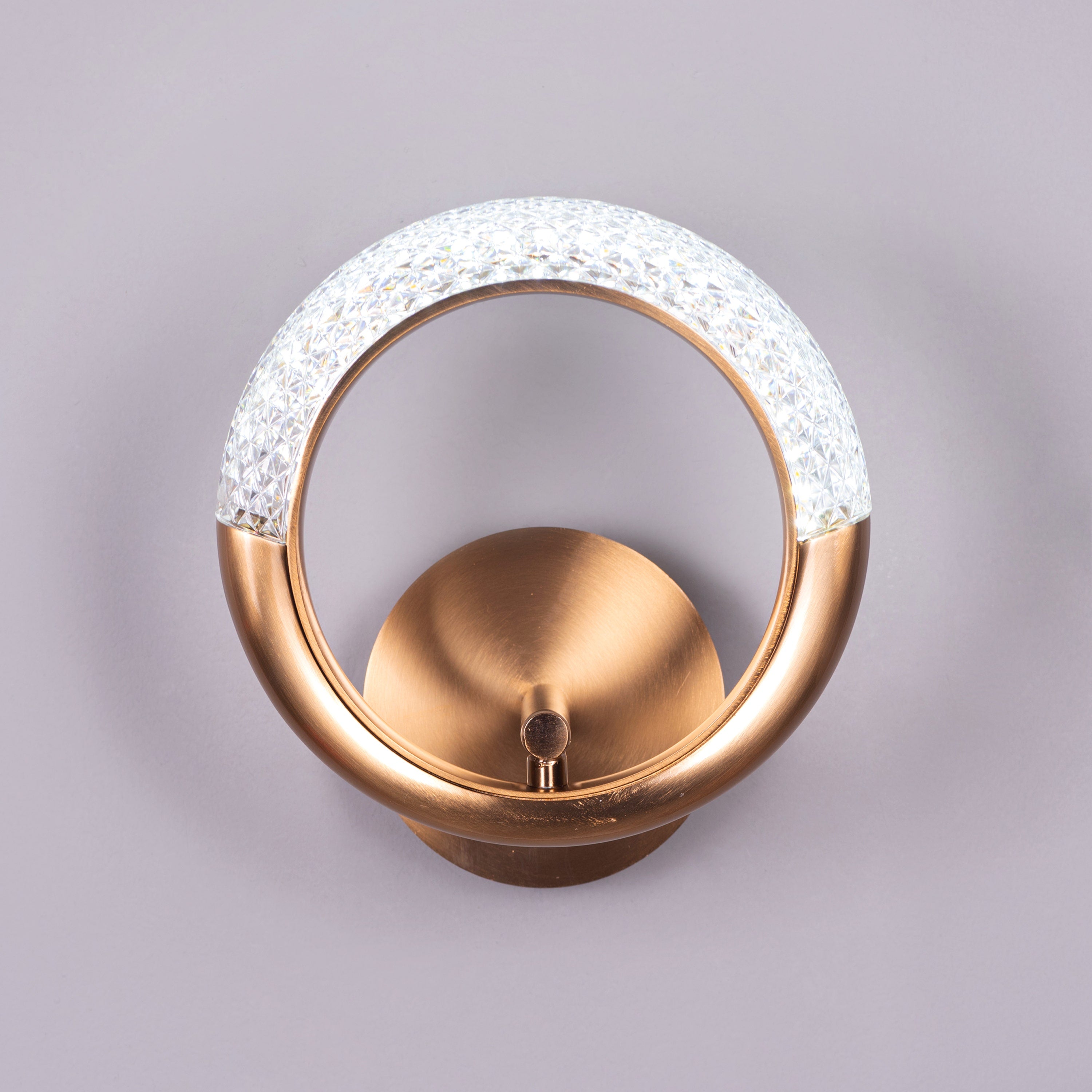 Lot To Unpack (Gold, Dimmable LED with Remote Control) Wall Light