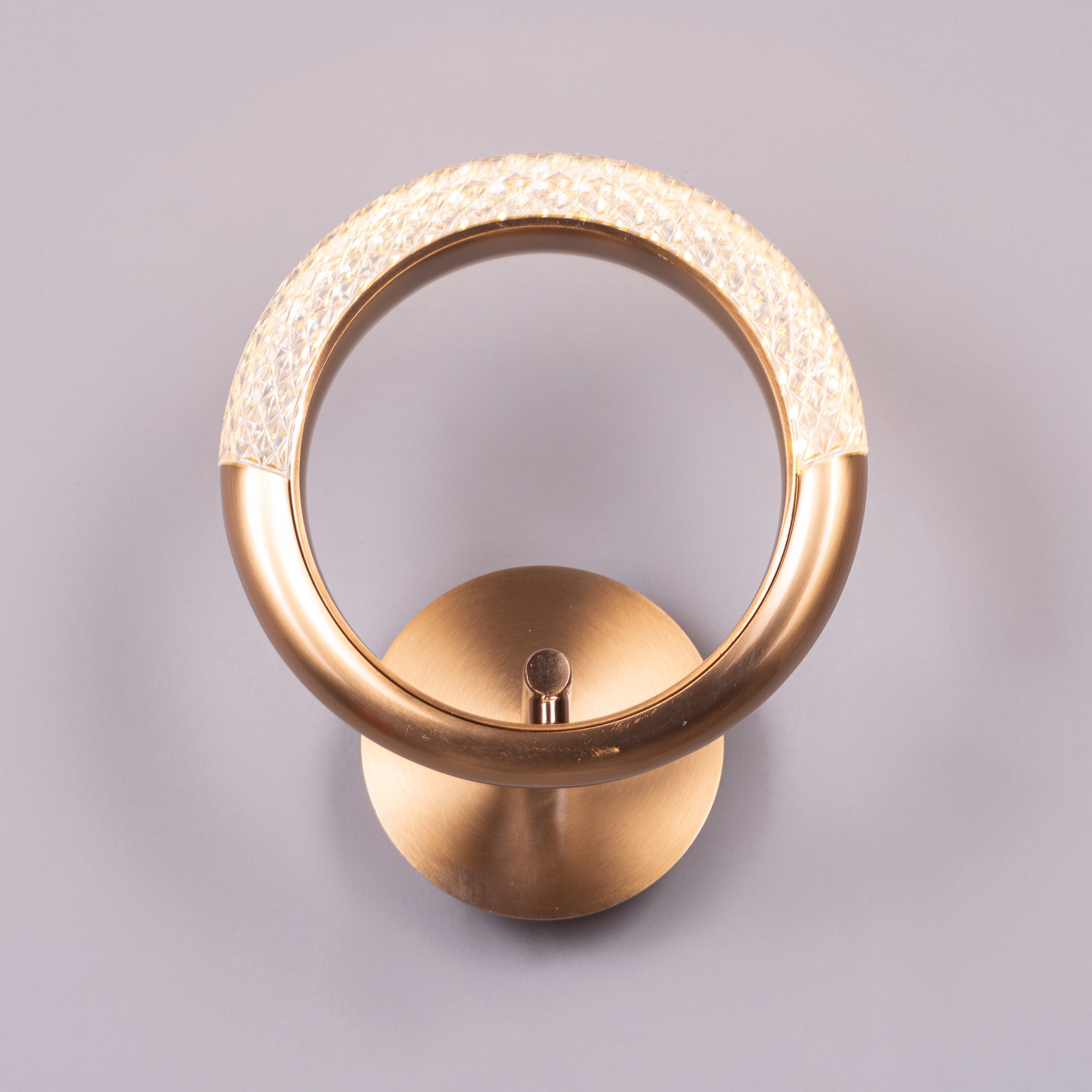 Lot To Unpack (Gold, Dimmable LED with Remote Control) Wall Light