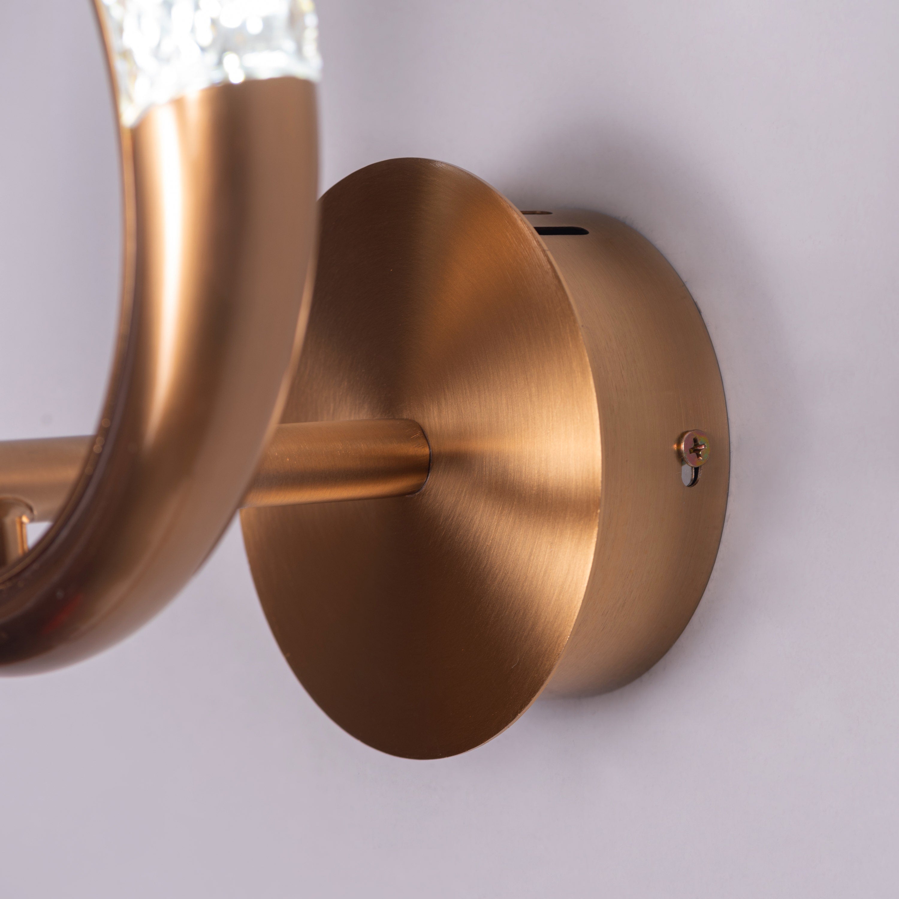 Lot To Unpack (Gold, Dimmable LED with Remote Control) Wall Light