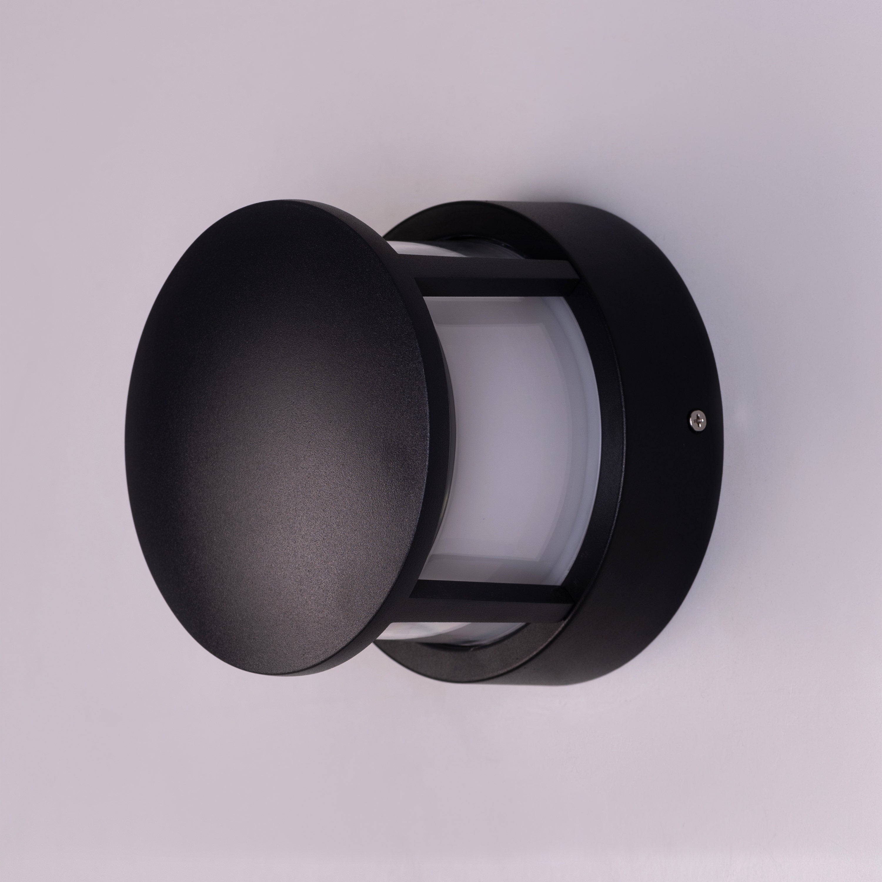 Maize (Black, Built-In LED) Indoor/ Outdoor Wall Light (IP65 Rated)