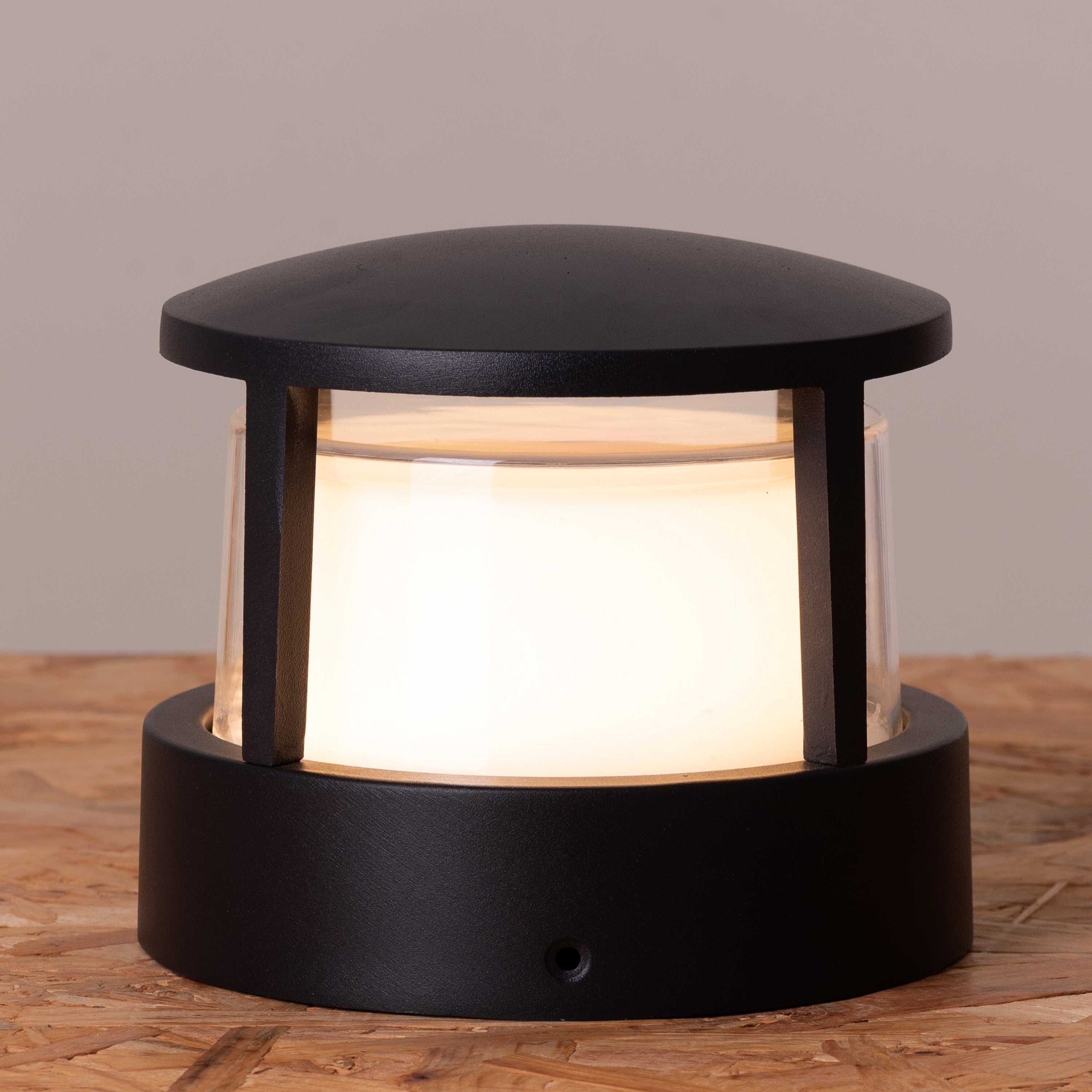 Maize (Black, Built-In LED) Indoor/ Outdoor Wall Light (IP65 Rated)