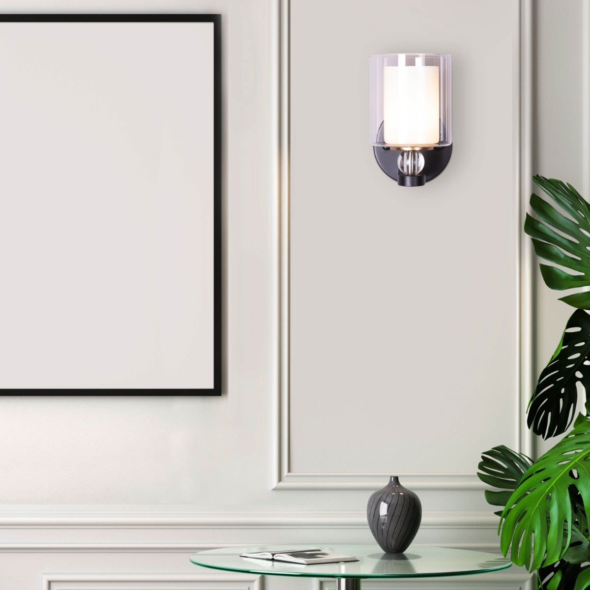 Easy To Love (Black) Wall Light