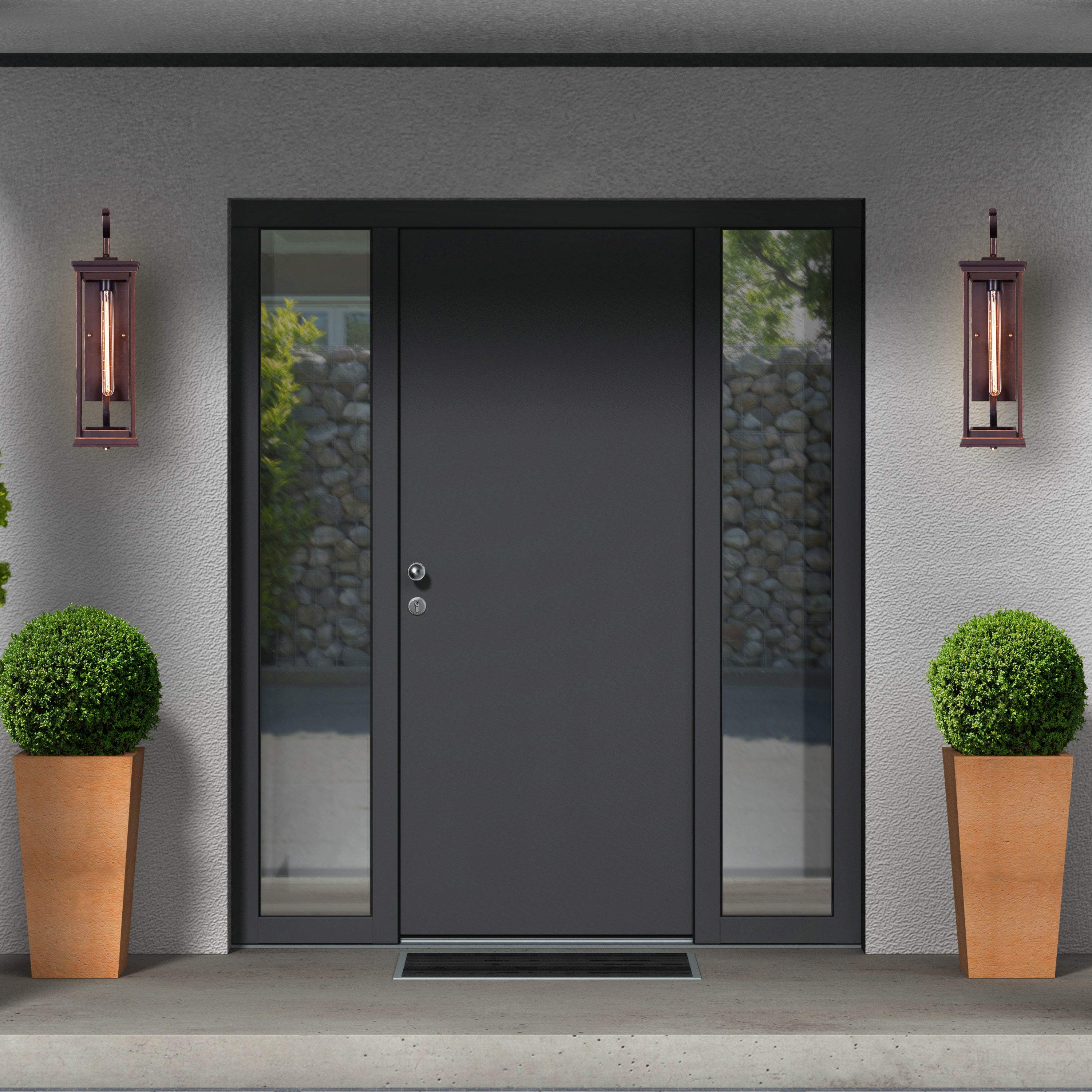 Frame Of Mind (Black) Outdoor / Indoor Wall Light