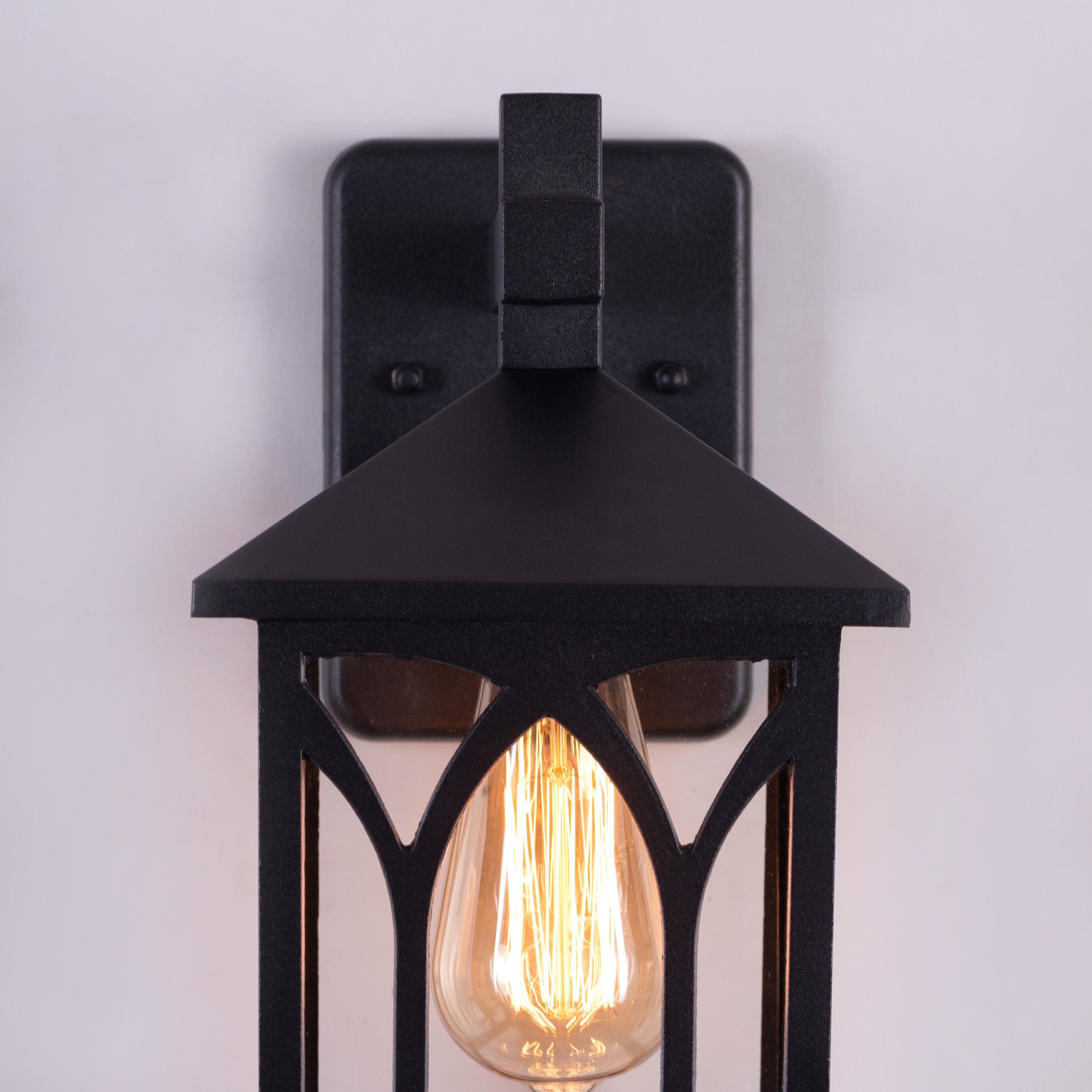 Dance More (Black) Outdoor / Indoor Wall Light