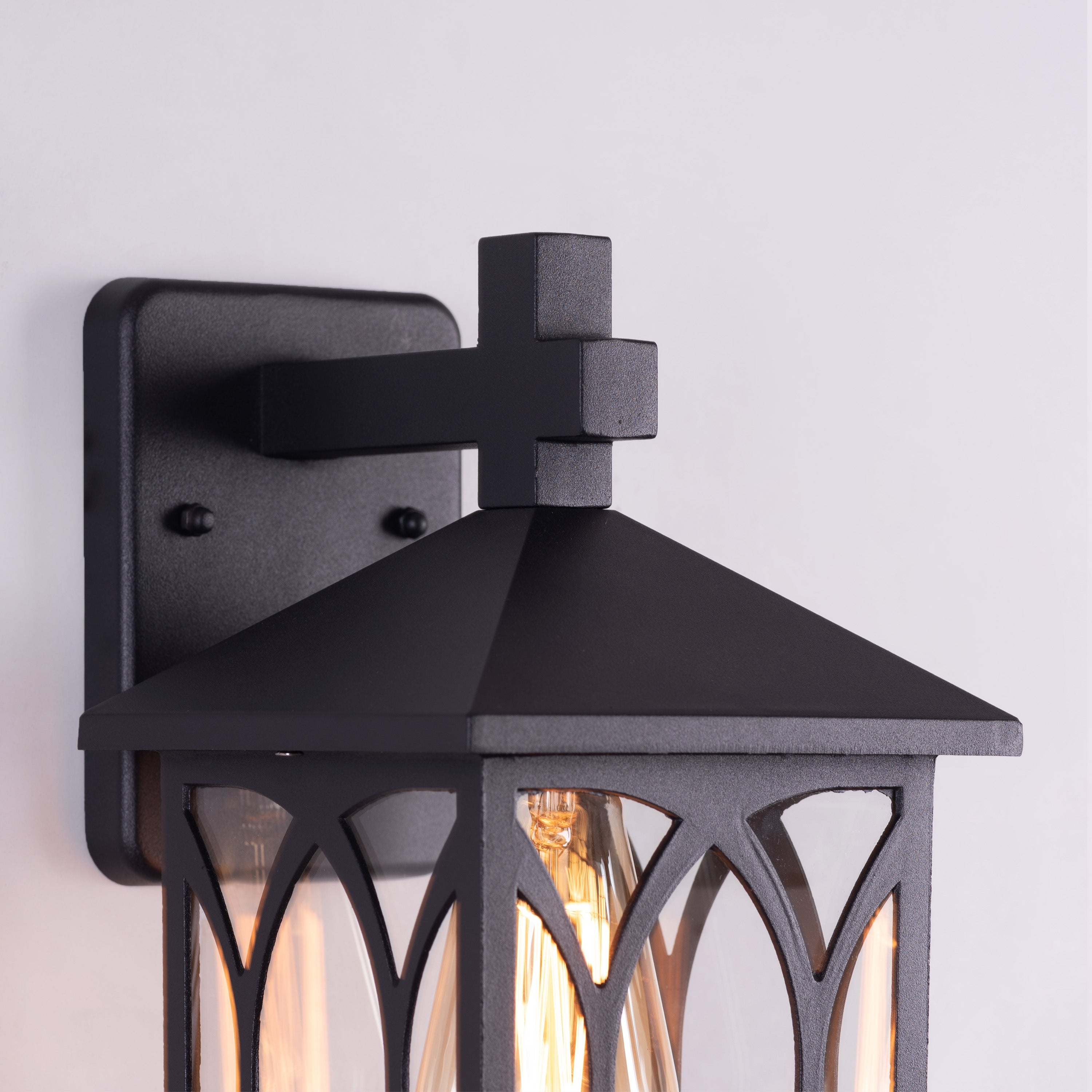 Dance More (Black) Outdoor / Indoor Wall Light