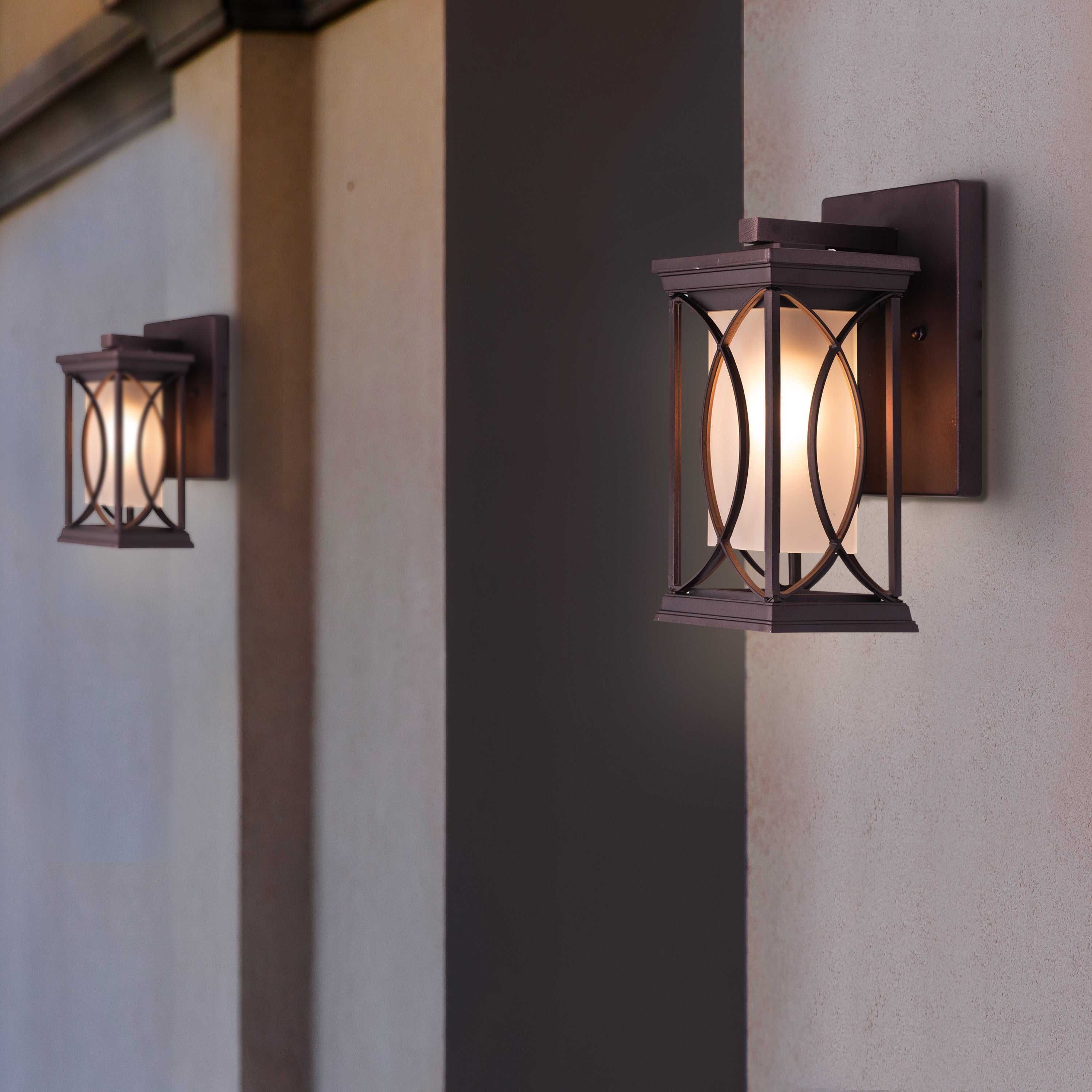 Before The End (Brown) Outdoor Wall Light