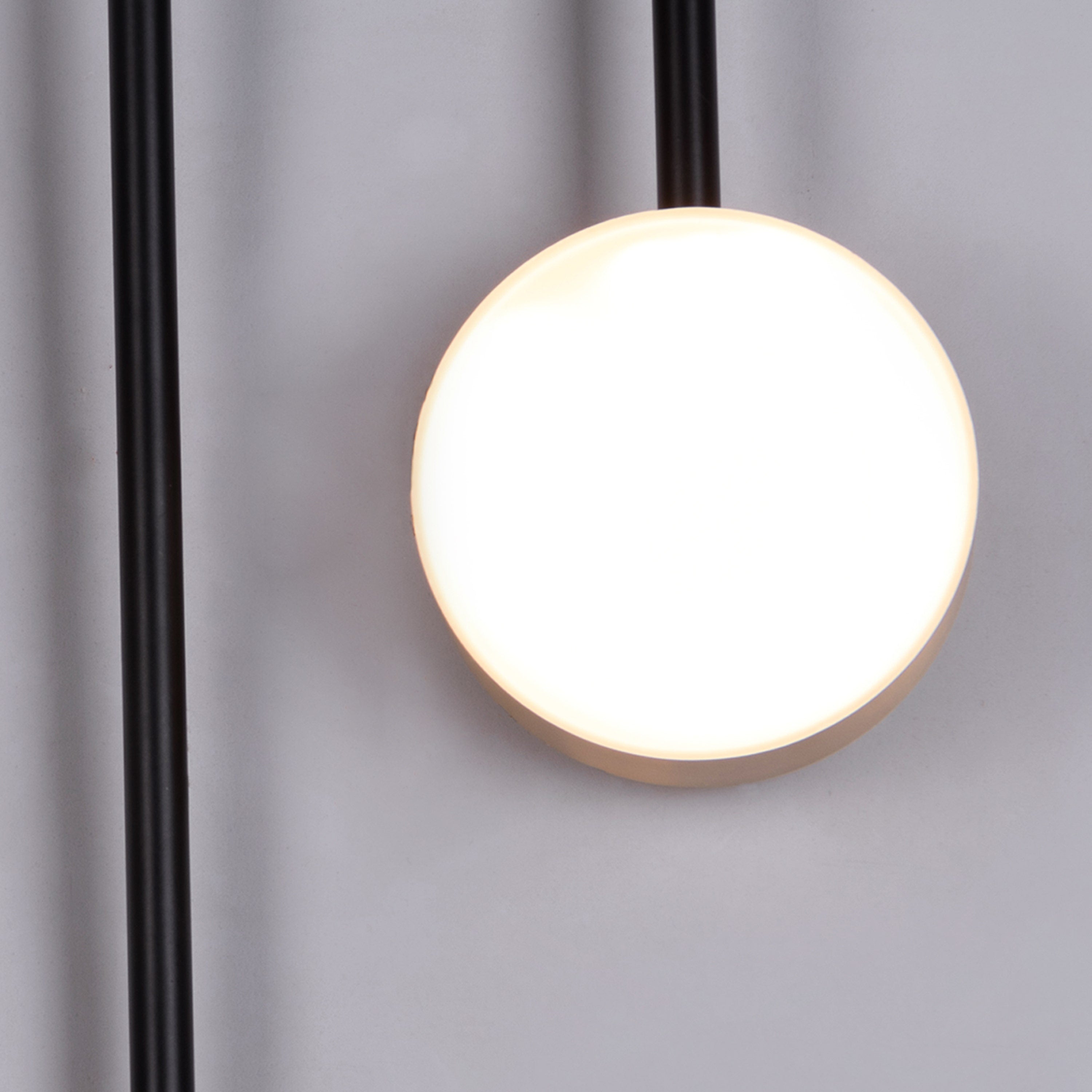 New Season Signature (Black, Gold, Built-In LED) Wall Light