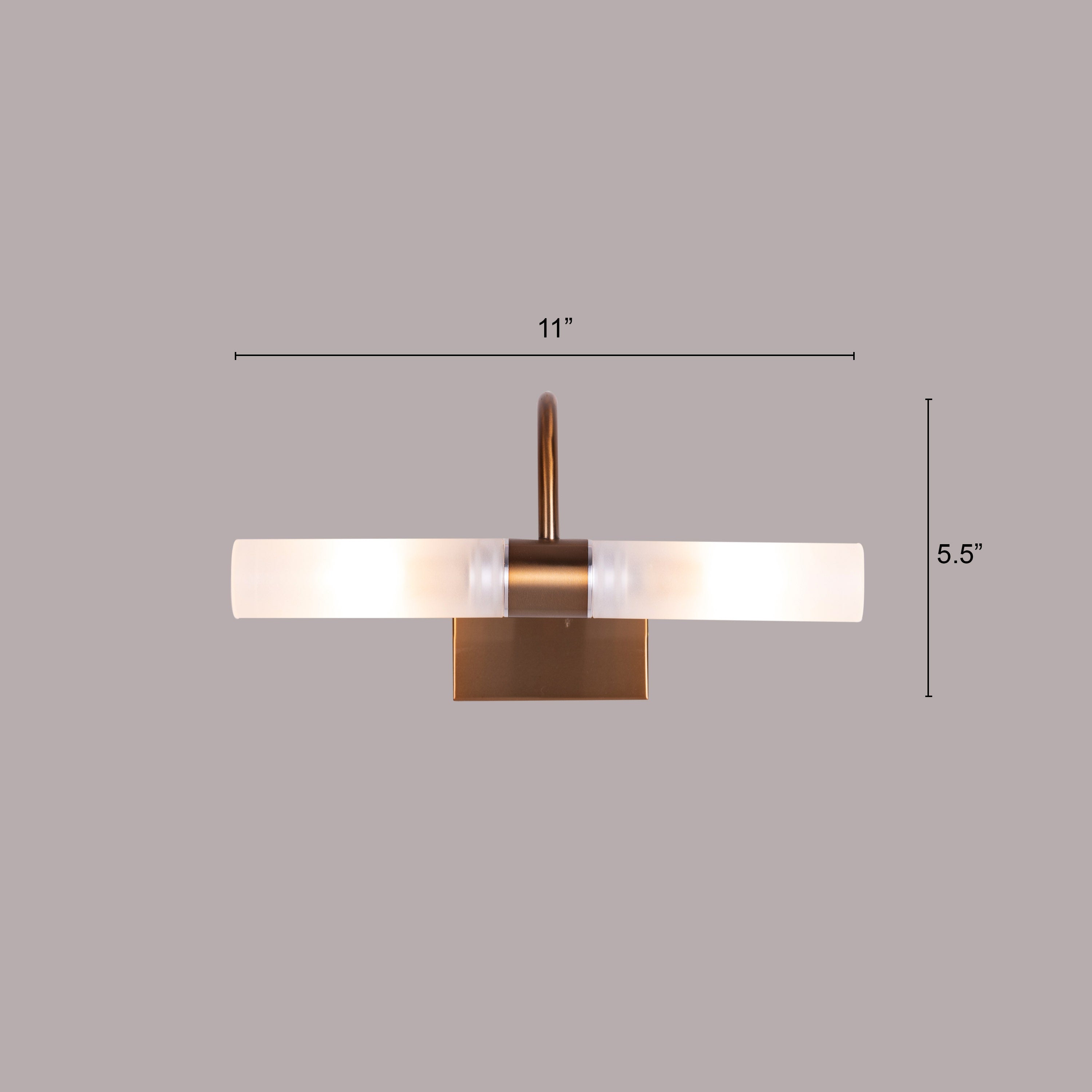 Please & Thanks (Gold) Vanity Light