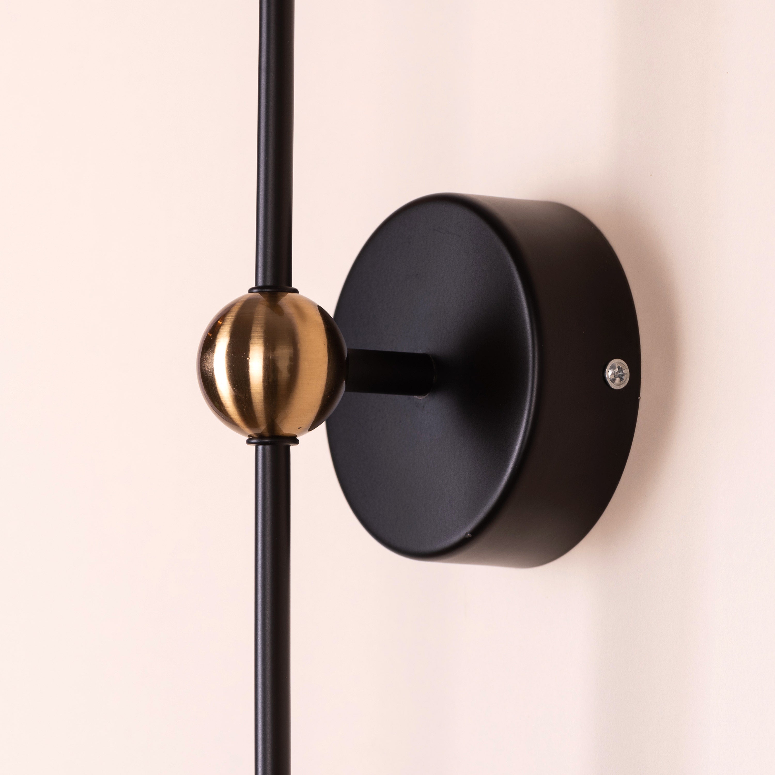 Been This Way (Black, Built-In LED) Wall Light