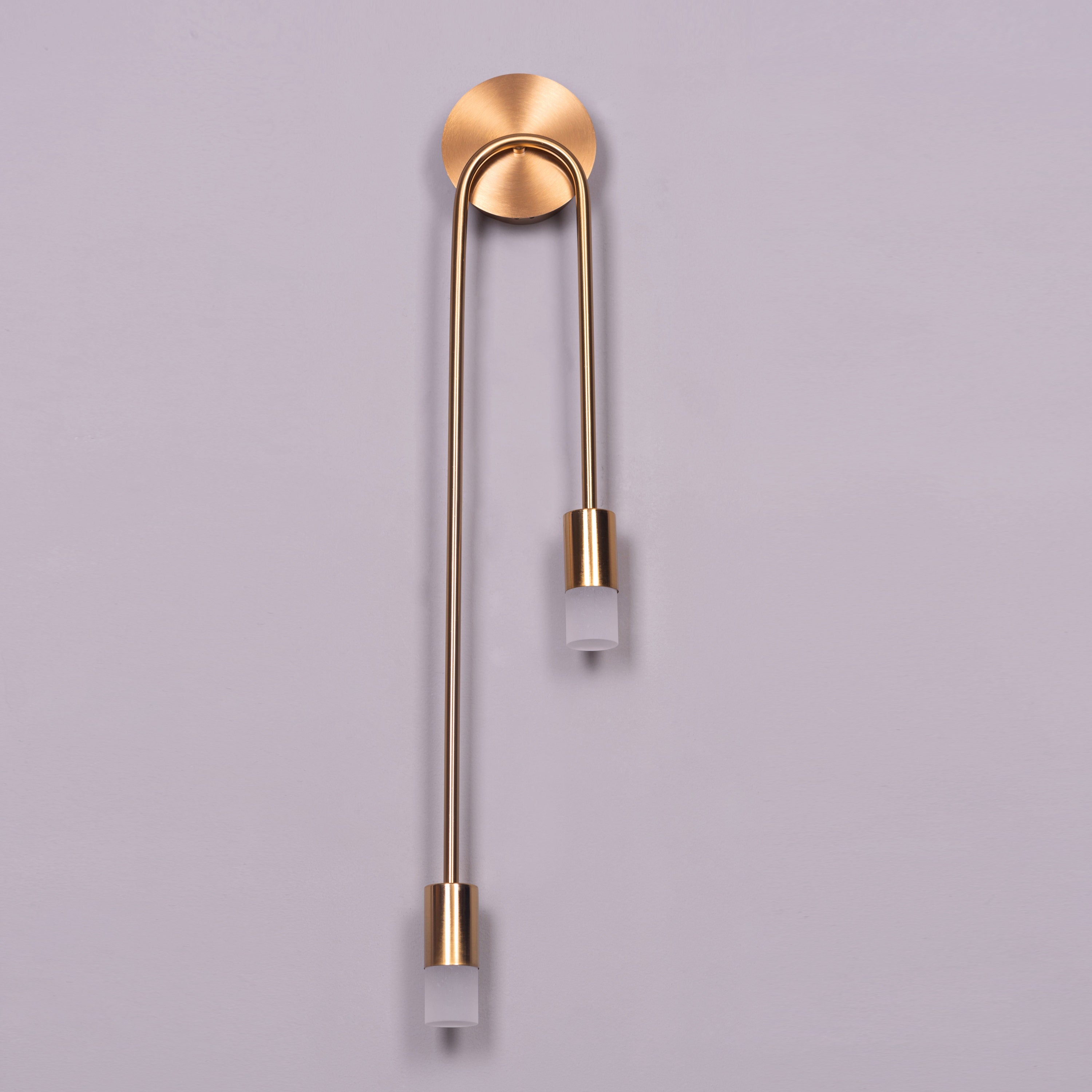 Homecoming (Large, Gold, Built-In LED) Wall Light