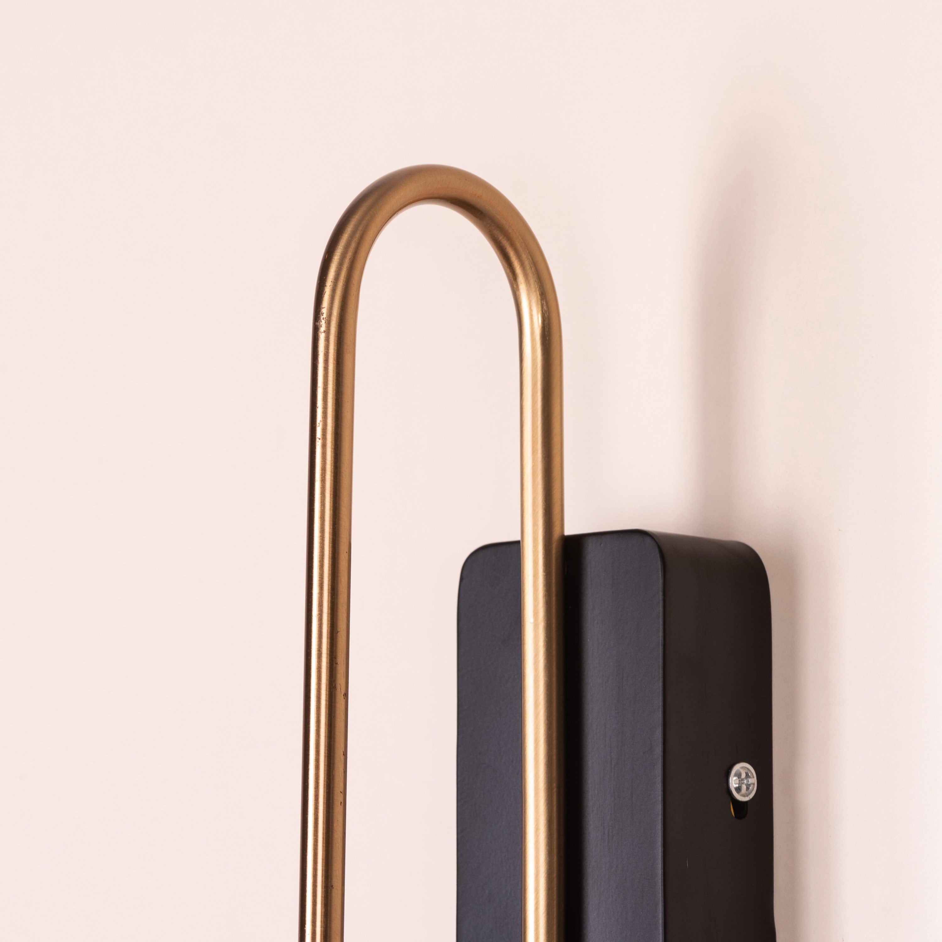 Been That Way (Black, Gold, Built-In LED) Wall Light