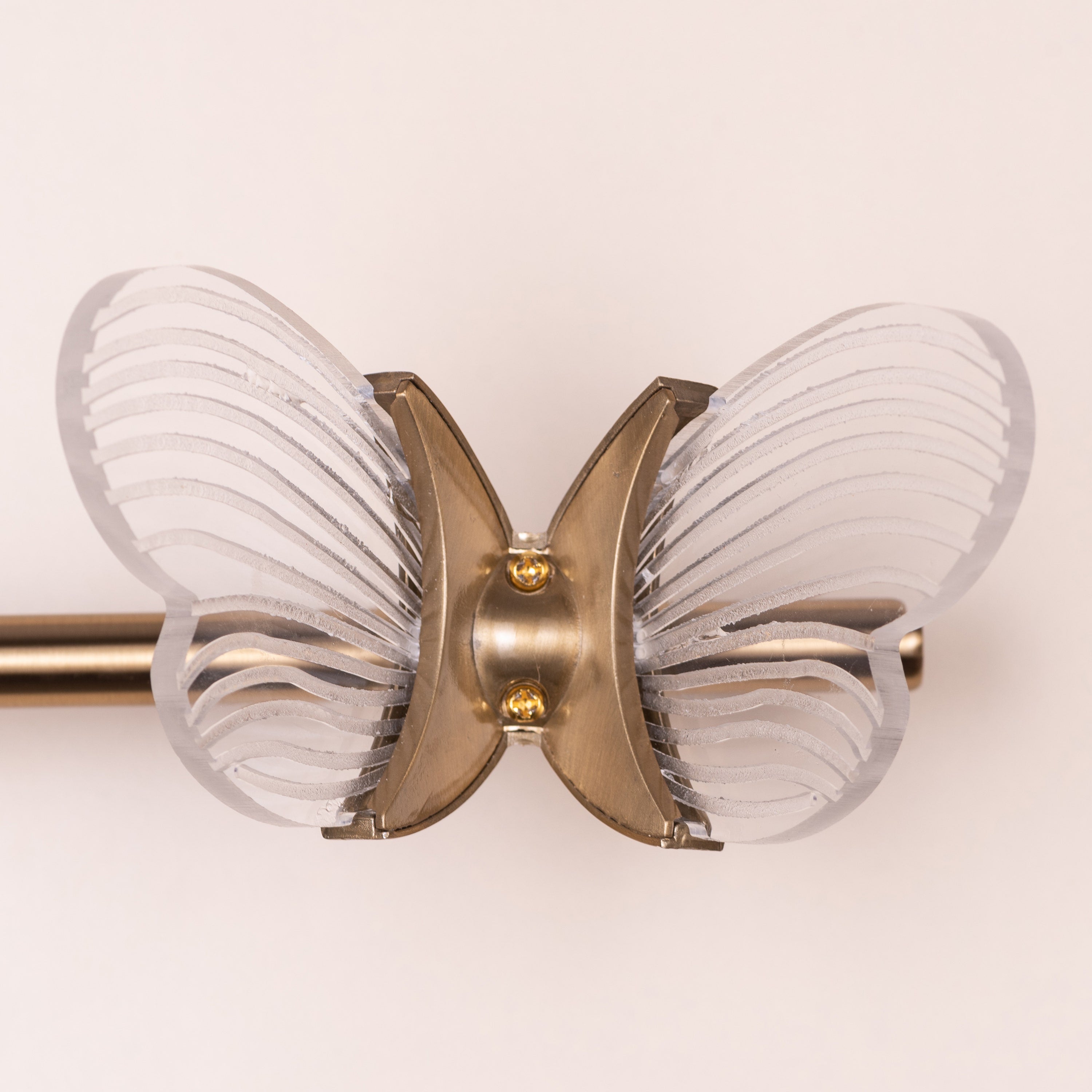 Butterfly Kisses (Gold, Built-In LED) Wall Light