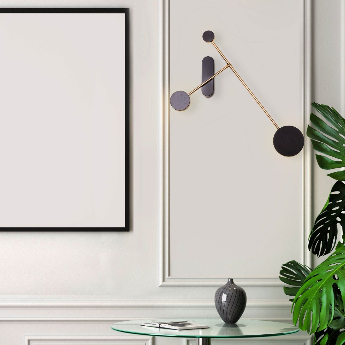 Touchdown (Gold, Built-In LED) Wall Light