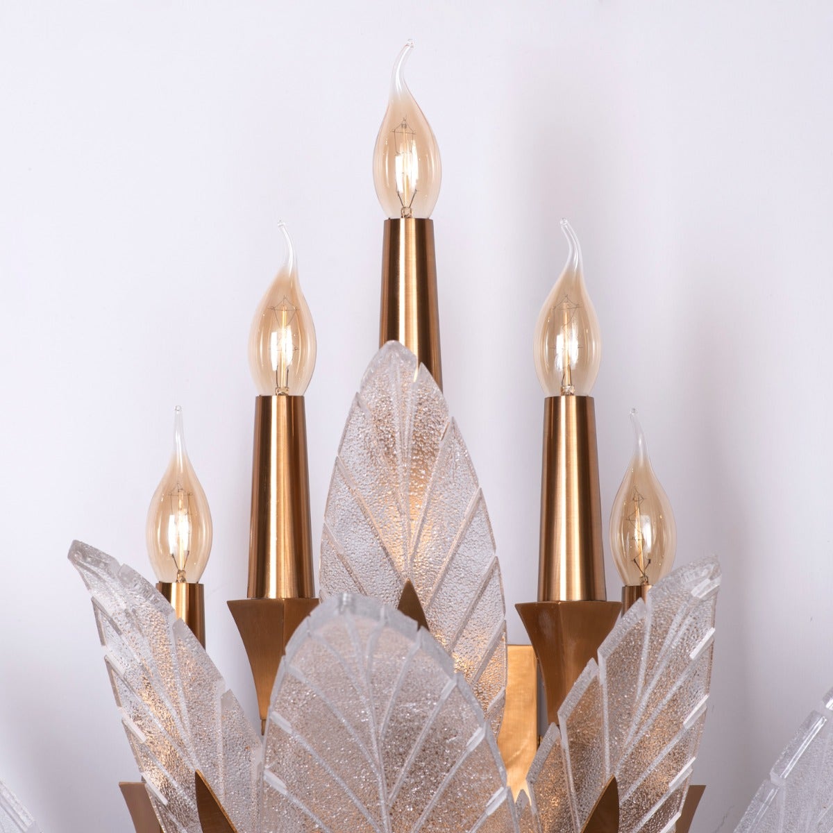 Trance (Large, Gold) Glass Wall Light