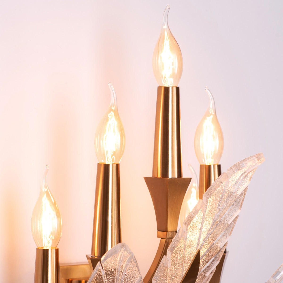 Trance (Large, Gold) Glass Wall Light